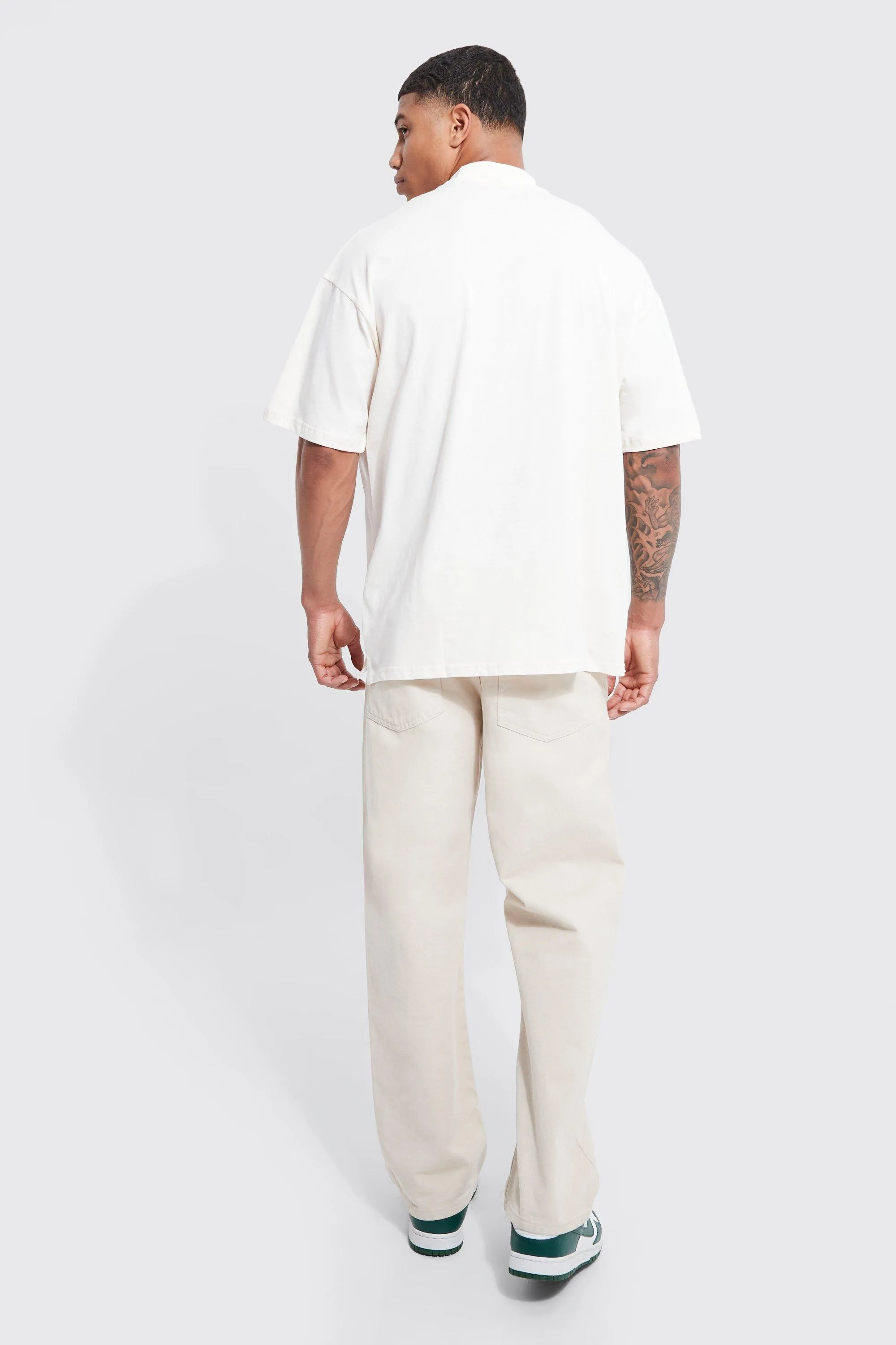 Oversized Multi Graphic Embroidered T-shirt 2 Oversized Multi Graphic Embroidered T-shirt