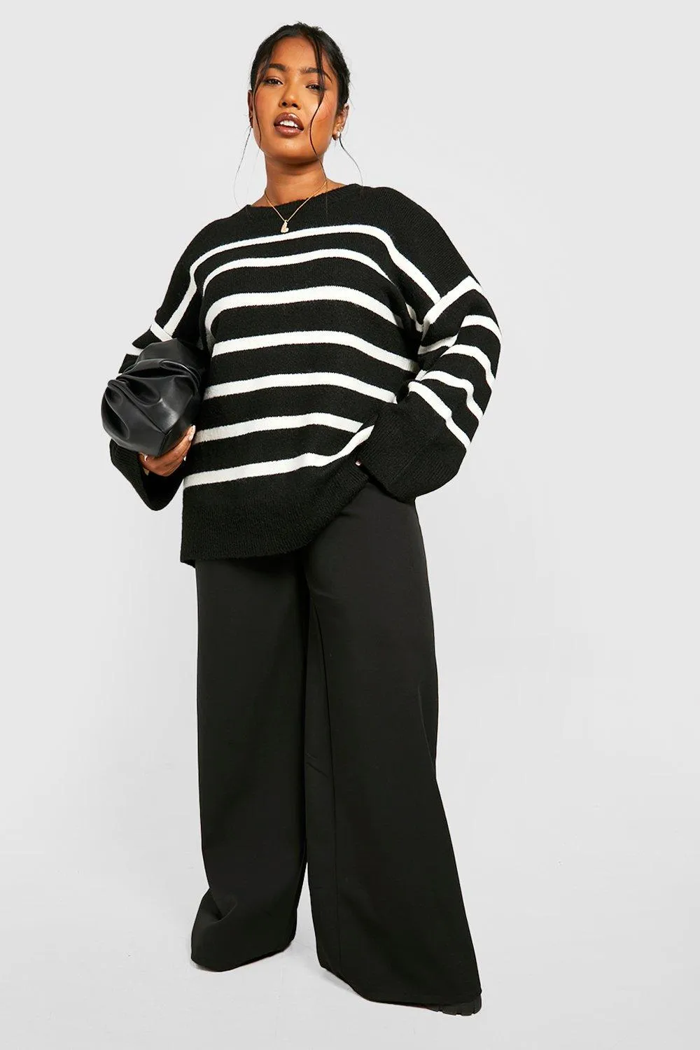 Plus Soft Knit Oversized Jumper 3 Plus Soft Knit Oversized Jumper