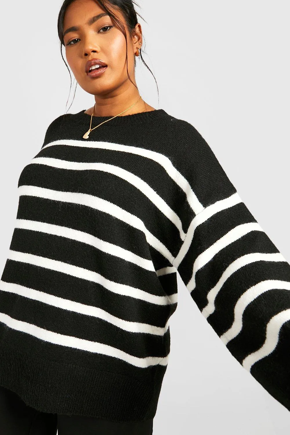 Plus Soft Knit Oversized Jumper 4 Plus Soft Knit Oversized Jumper