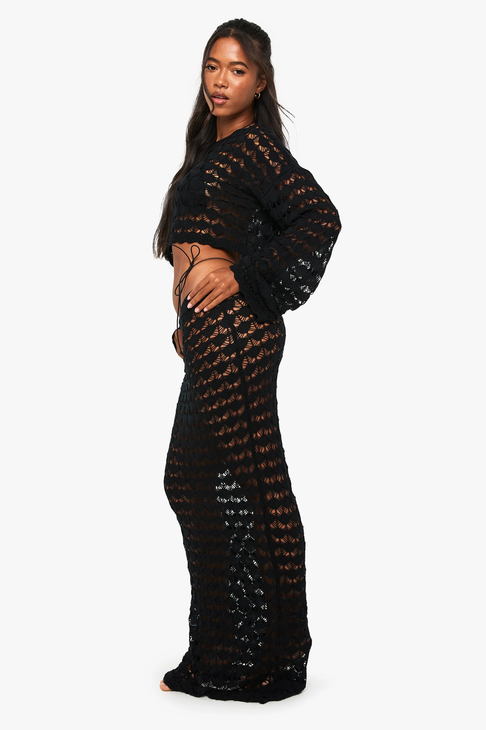 Crochet Beach Maxi Skirt 3 Crochet Beach Maxi Skirt