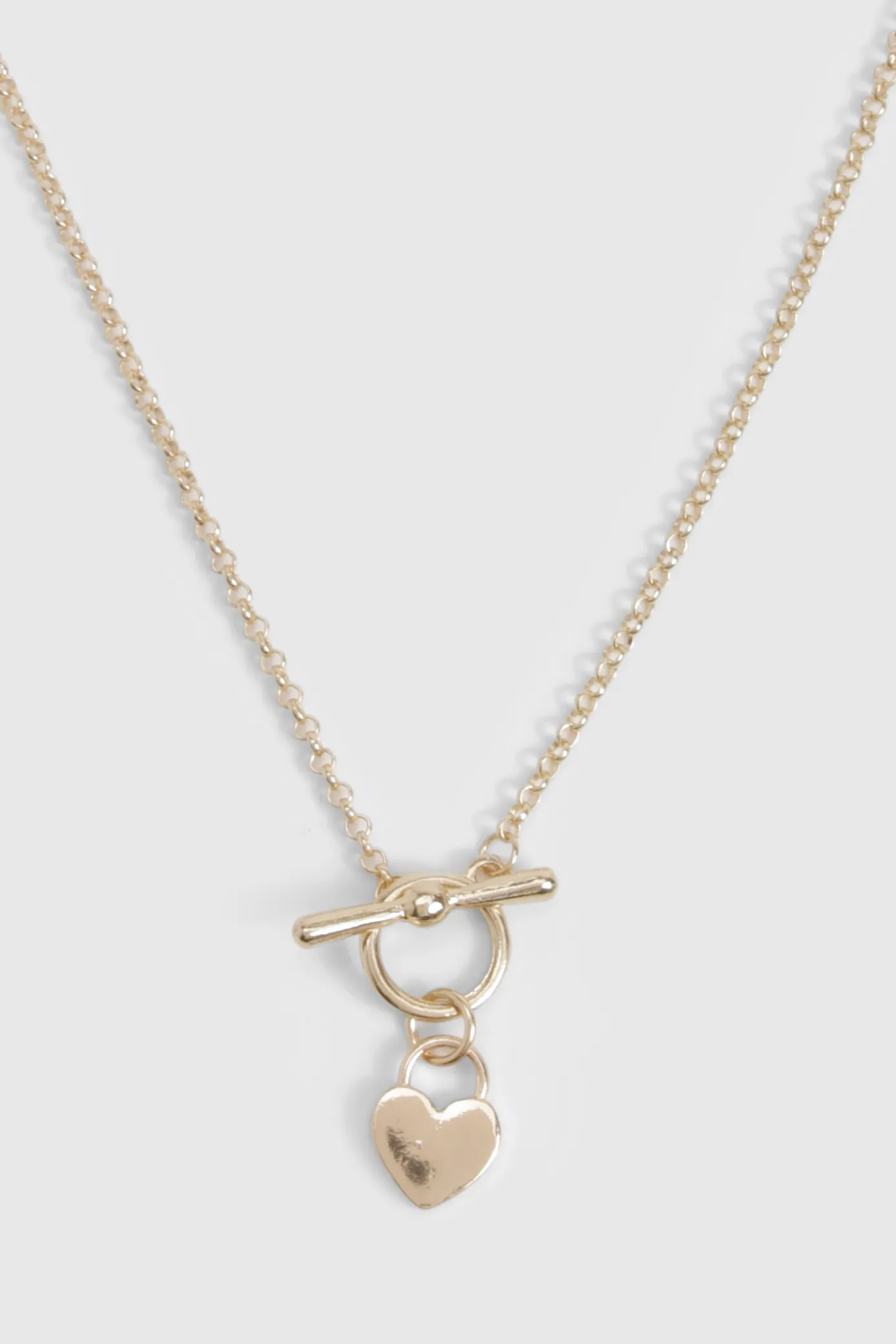 T-Bar & Heart Necklace 1 T-Bar & Heart Necklace