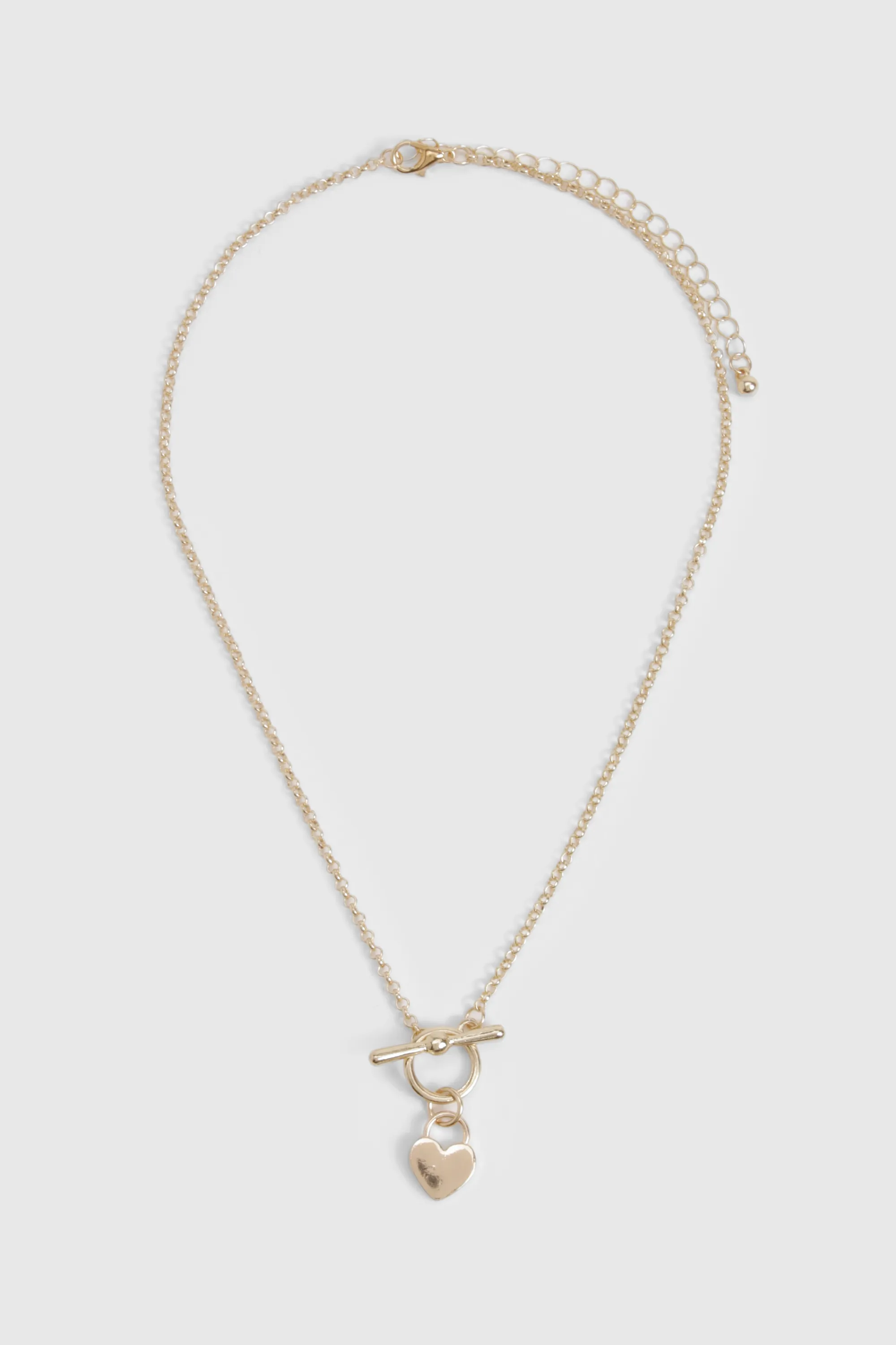 T-Bar & Heart Necklace 2 T-Bar & Heart Necklace