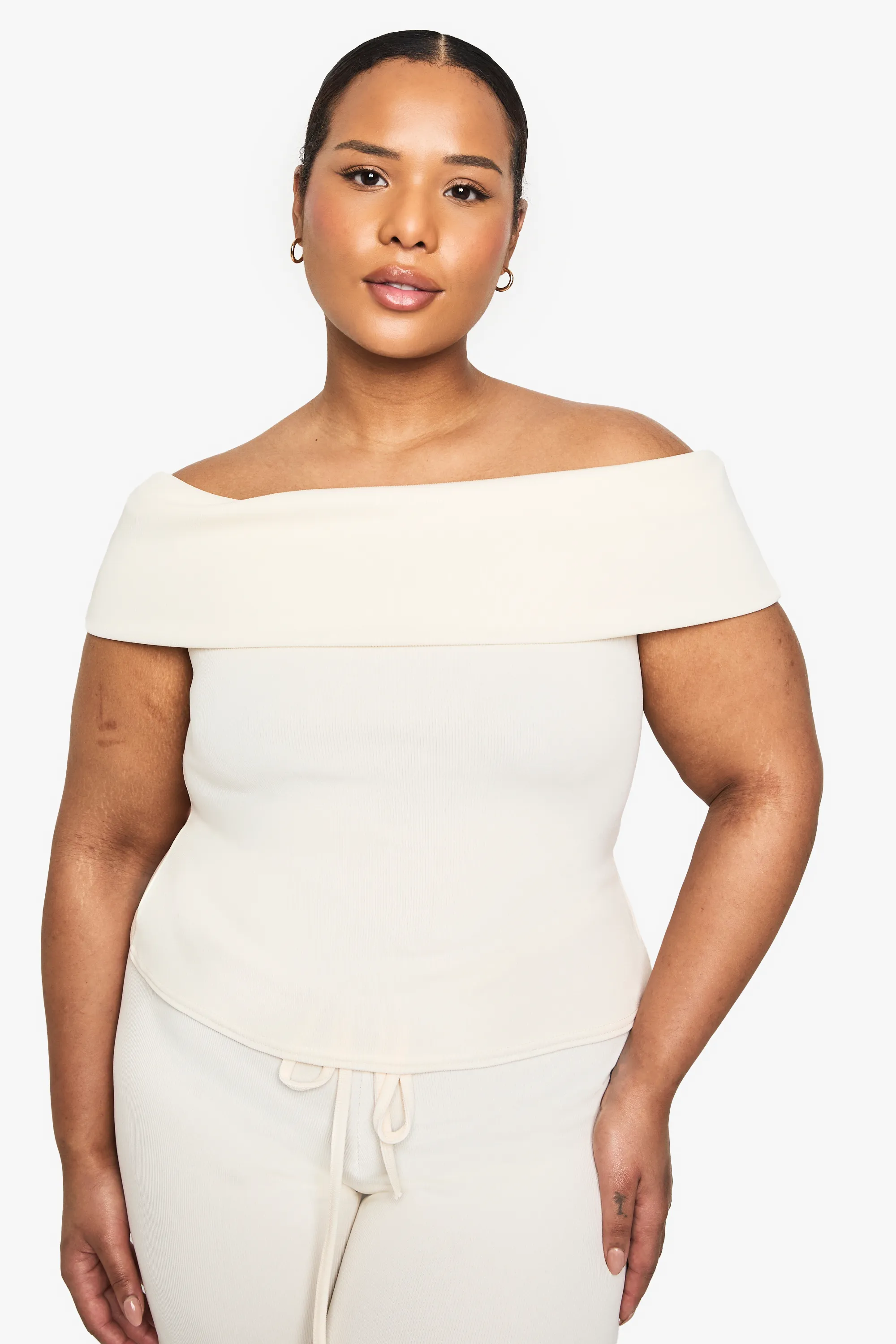 Plus Bardot Top 1 Plus Bardot Top
