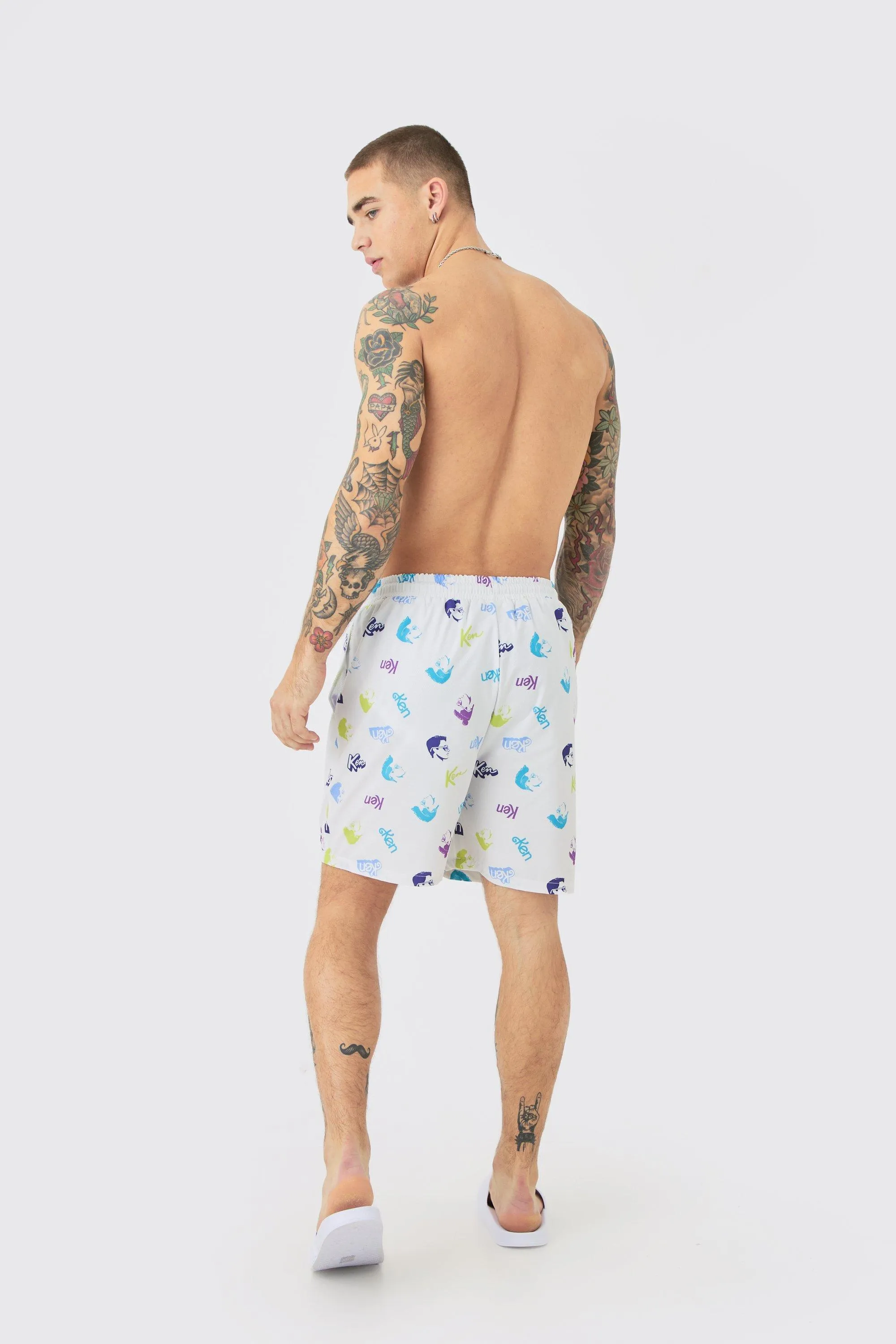 Mid Length Ken Swim Short 2 Mid Length Ken Swim Short