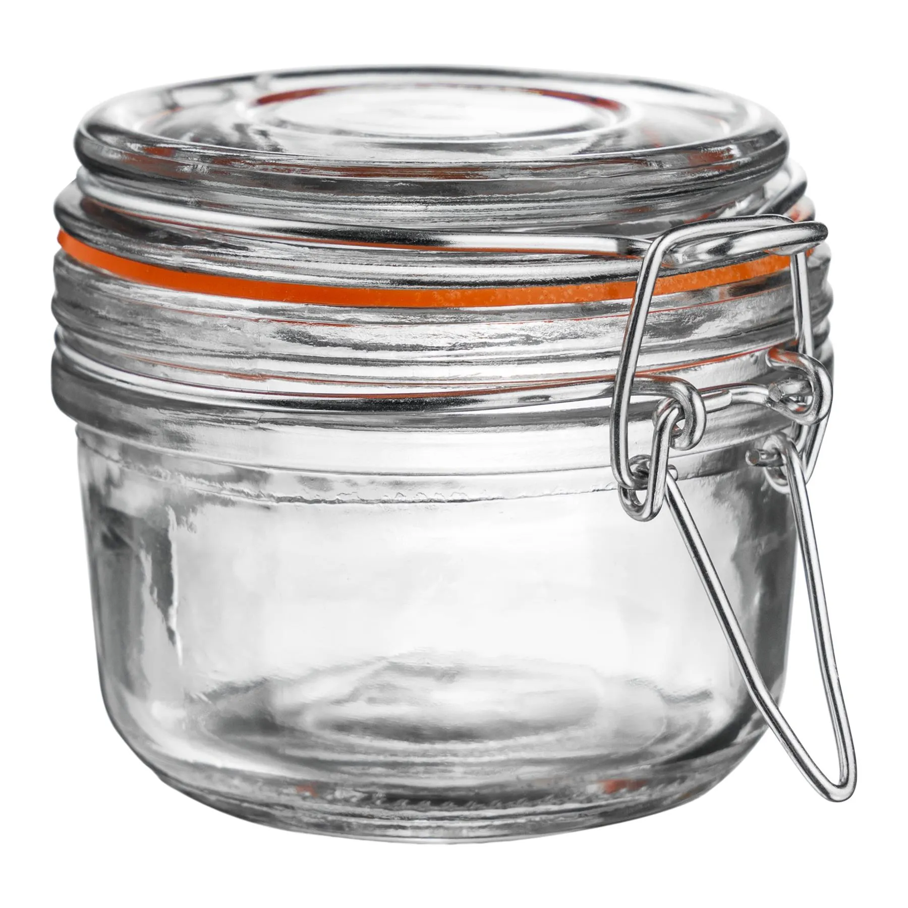 Glass Storage Jars - 125ml - Pack of 6 4 Glass Storage Jars - 125ml - Pack of 6