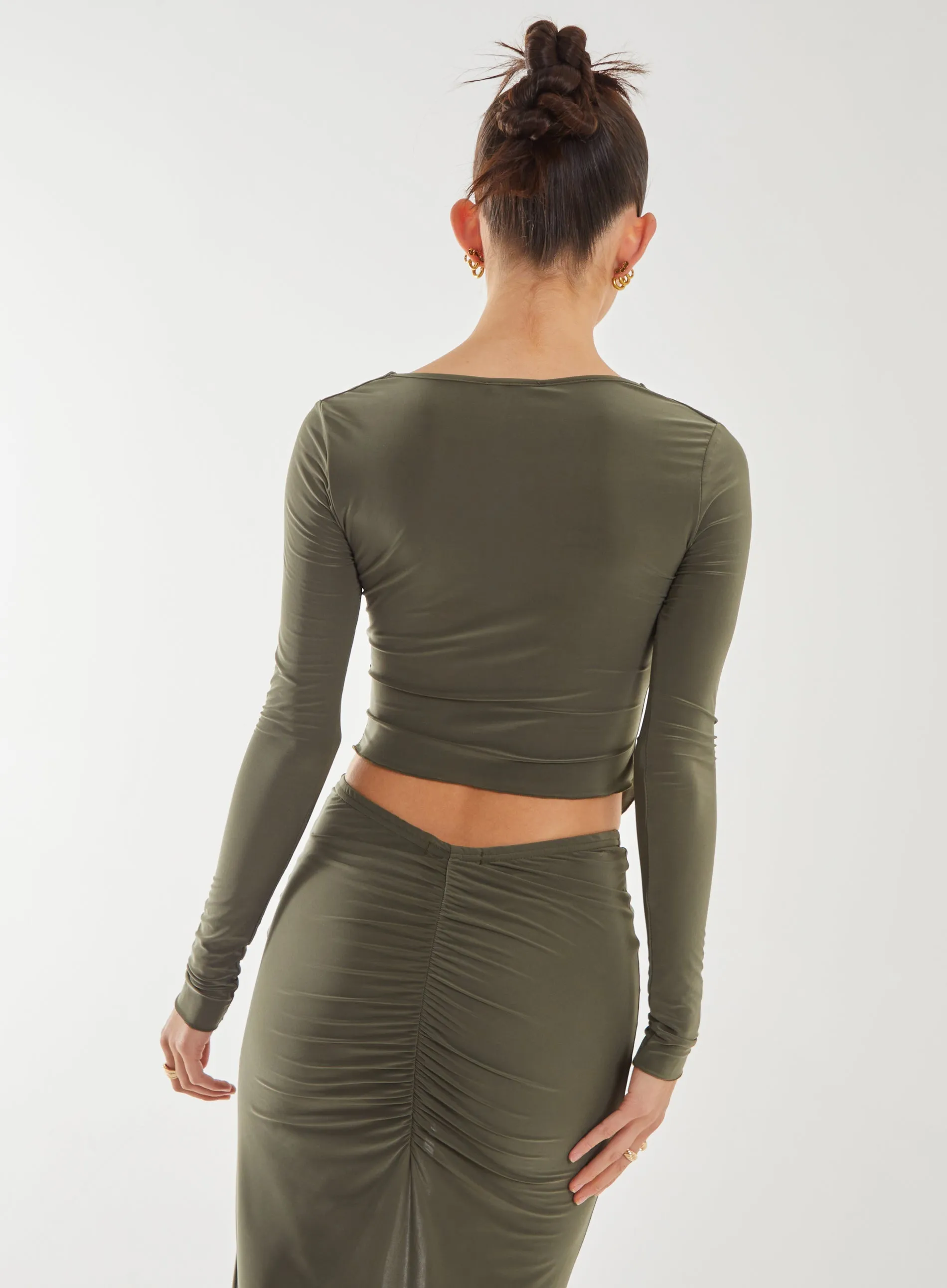 Slinky Ruched Butterfly Top 4 Slinky Ruched Butterfly Top