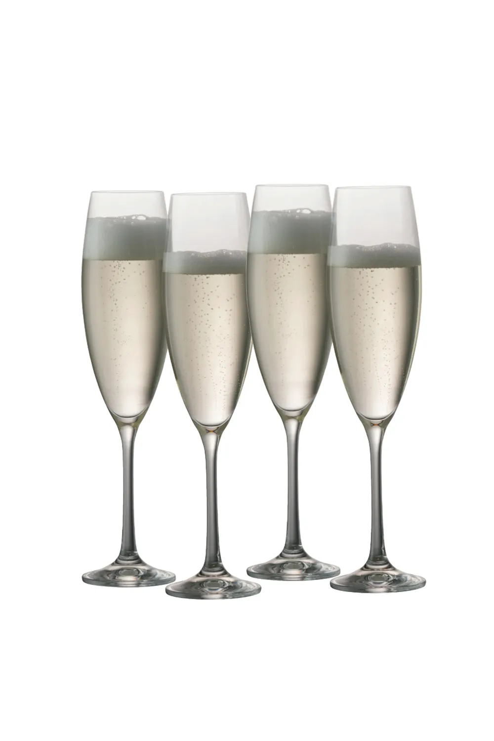 'Elegance' Champagne/Prosecco Set of 4