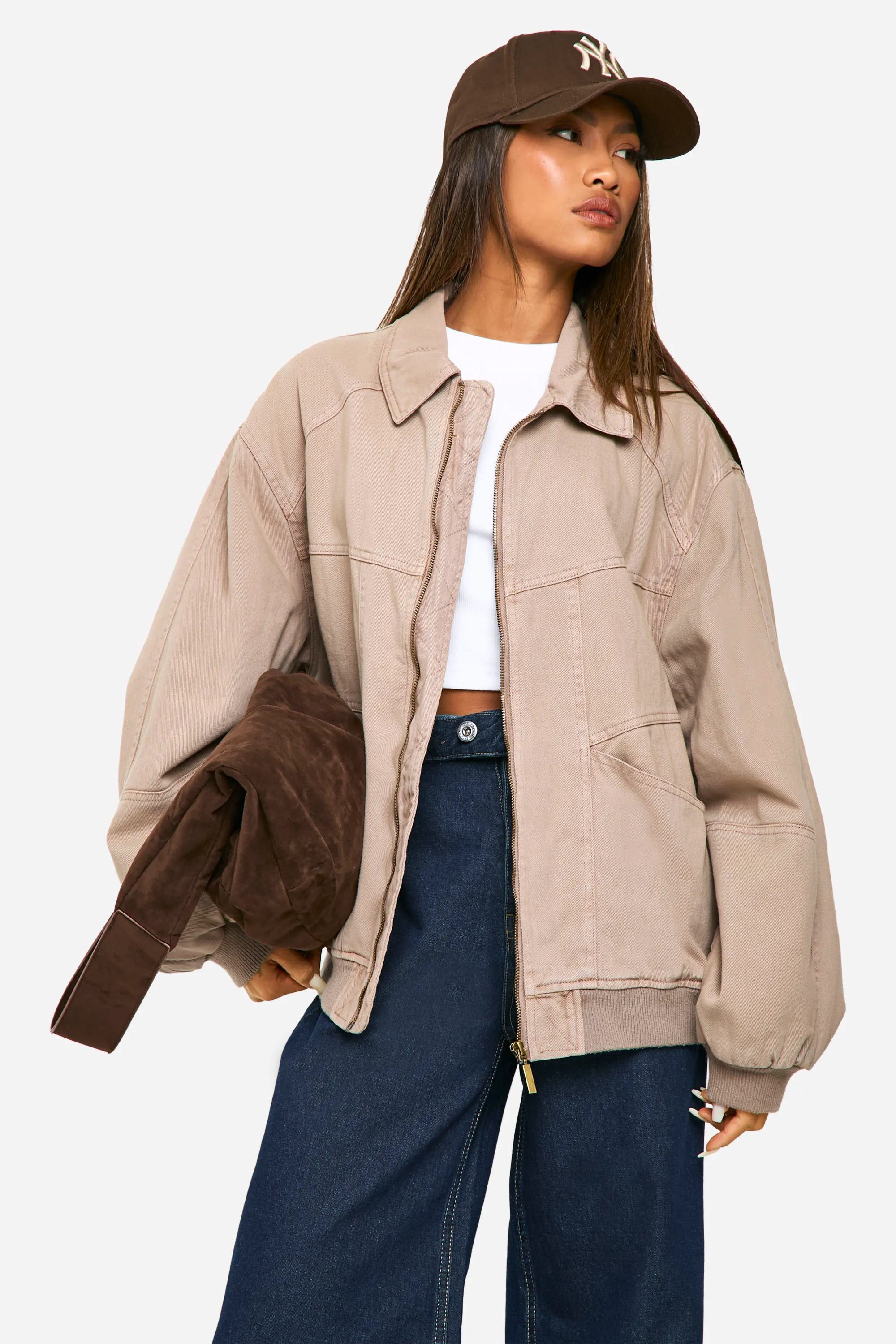 Oversized Bomber Jacket 1 Oversized Bomber Jacket