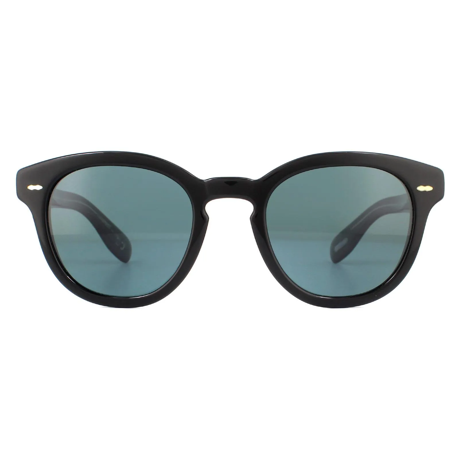 Round Black Blue Polarized Cary Grant OV5413SU Sunglasses 1 Round Black Blue Polarized Cary Grant OV5413SU Sunglasses
