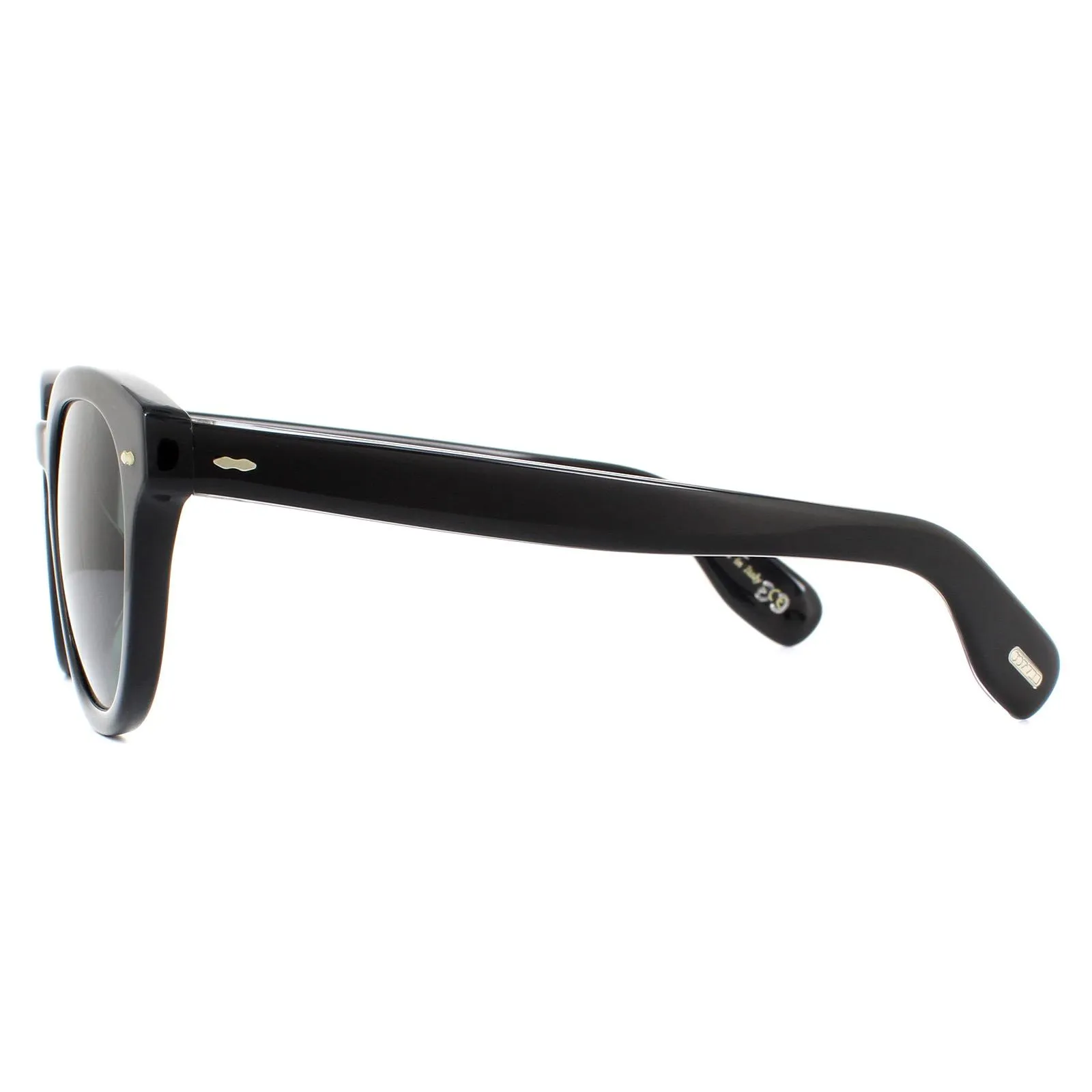Round Black Blue Polarized Cary Grant OV5413SU Sunglasses 3 Round Black Blue Polarized Cary Grant OV5413SU Sunglasses