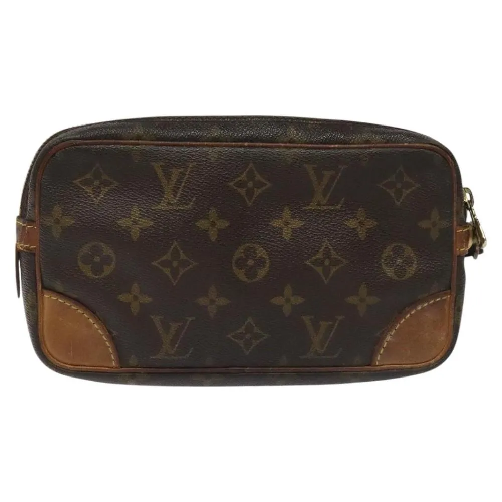 Preloved Trousse Toilette 28 Monogram PouchClutches 2 Preloved Trousse Toilette 28 Monogram PouchClutches