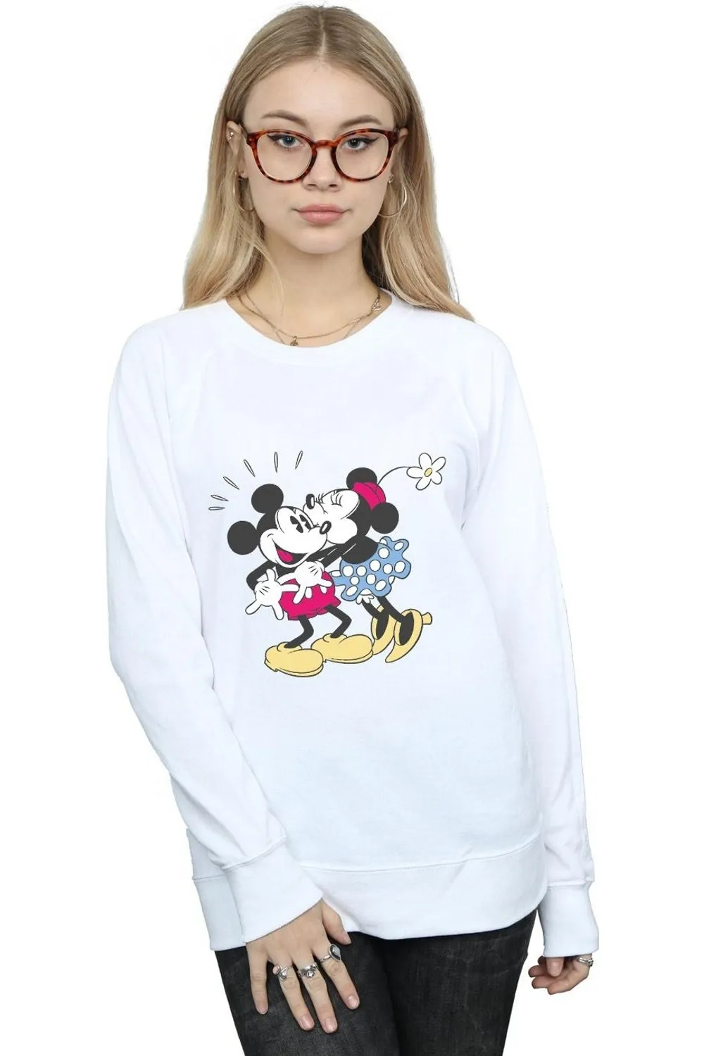 Mickey And Minnie Mouse Kiss Sweatshirt 1 Mickey And Minnie Mouse Kiss Sweatshirt