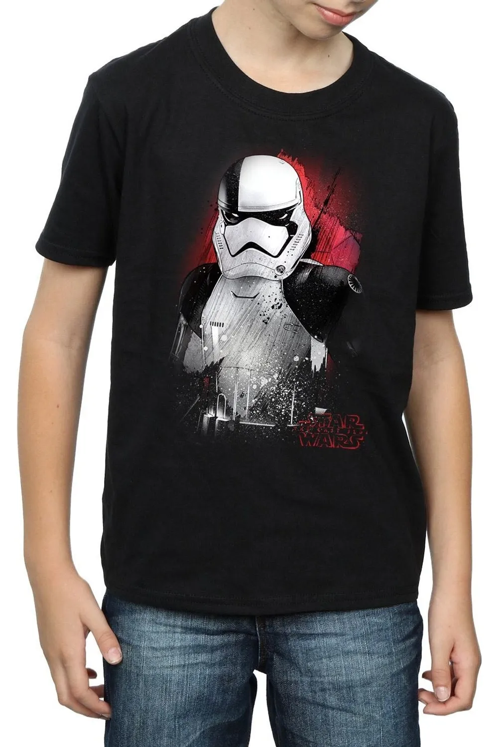 The Last Jedi Stormtrooper Brushed T-Shirt 3 The Last Jedi Stormtrooper Brushed T-Shirt
