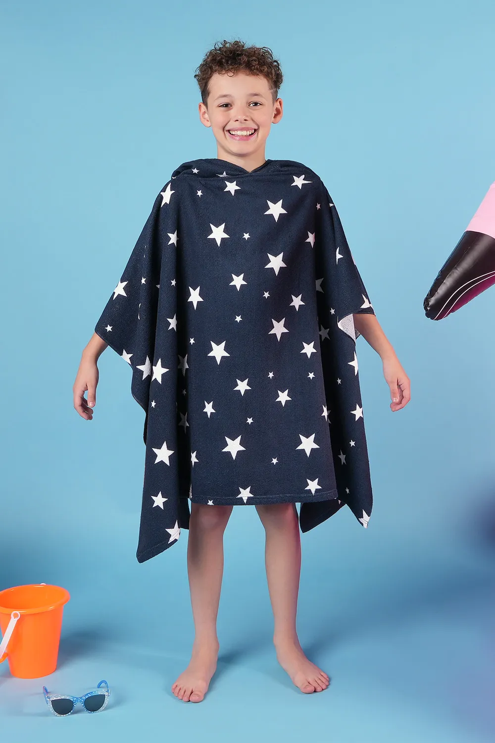 Star Kids Poncho Hooded Towel Childrens 5 Star Kids Poncho Hooded Towel Childrens