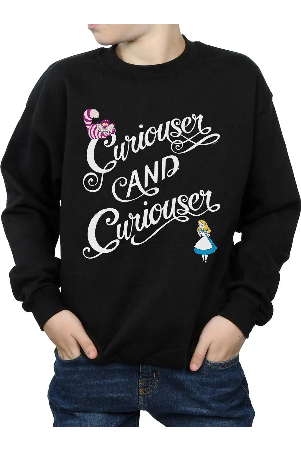 Alice In Wonderland Curiouser Sweatshirt 3 Alice In Wonderland Curiouser Sweatshirt
