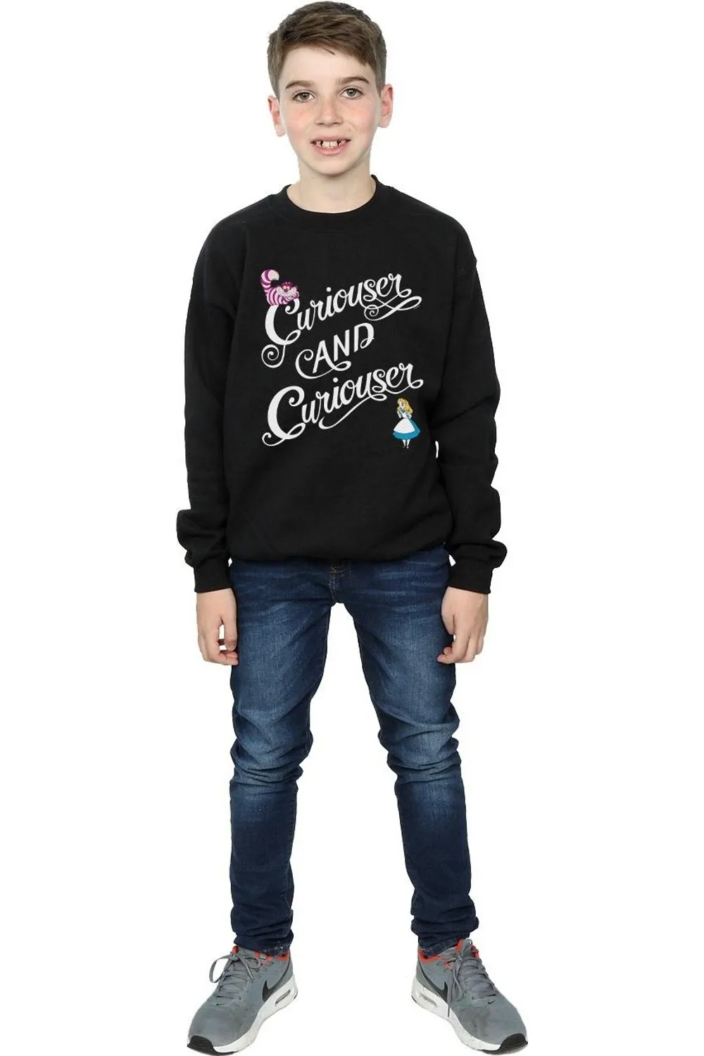 Alice In Wonderland Curiouser Sweatshirt 4 Alice In Wonderland Curiouser Sweatshirt