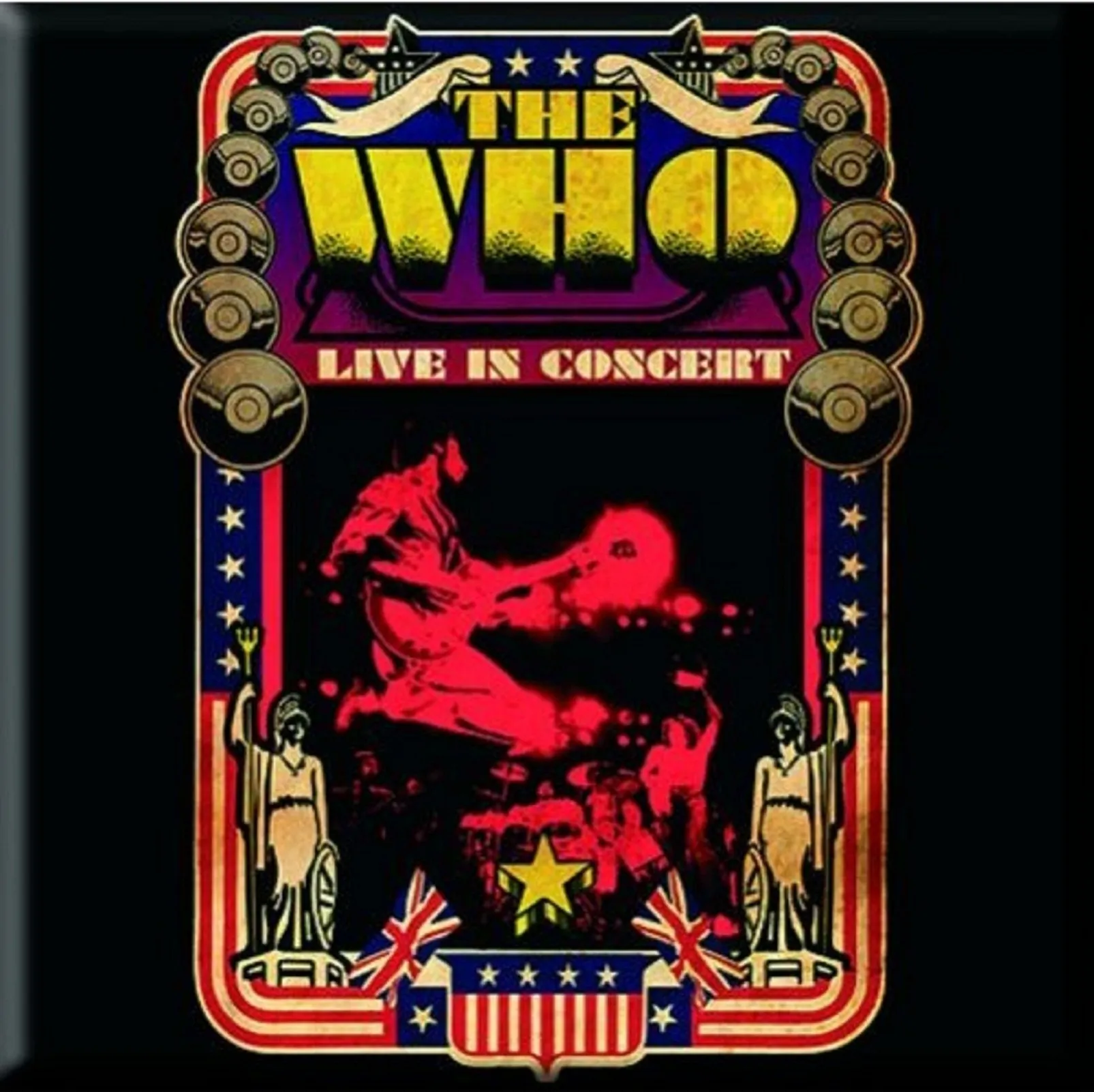 Live in Concert USA Fridge Magnet