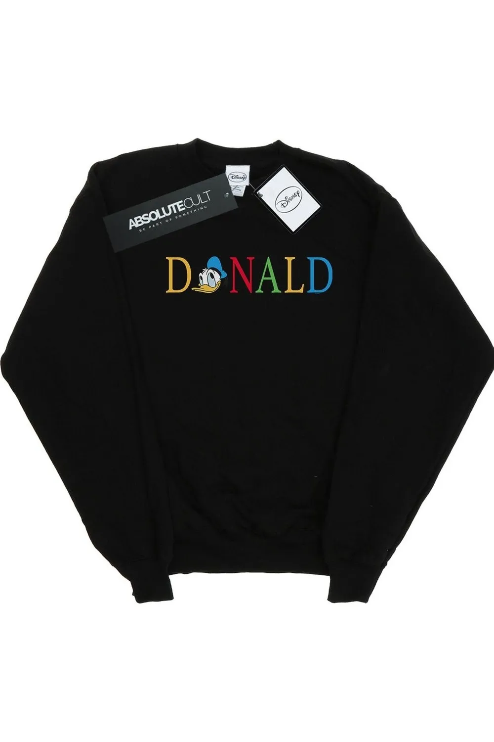 Donald Duck Letters Sweatshirt 2 Donald Duck Letters Sweatshirt
