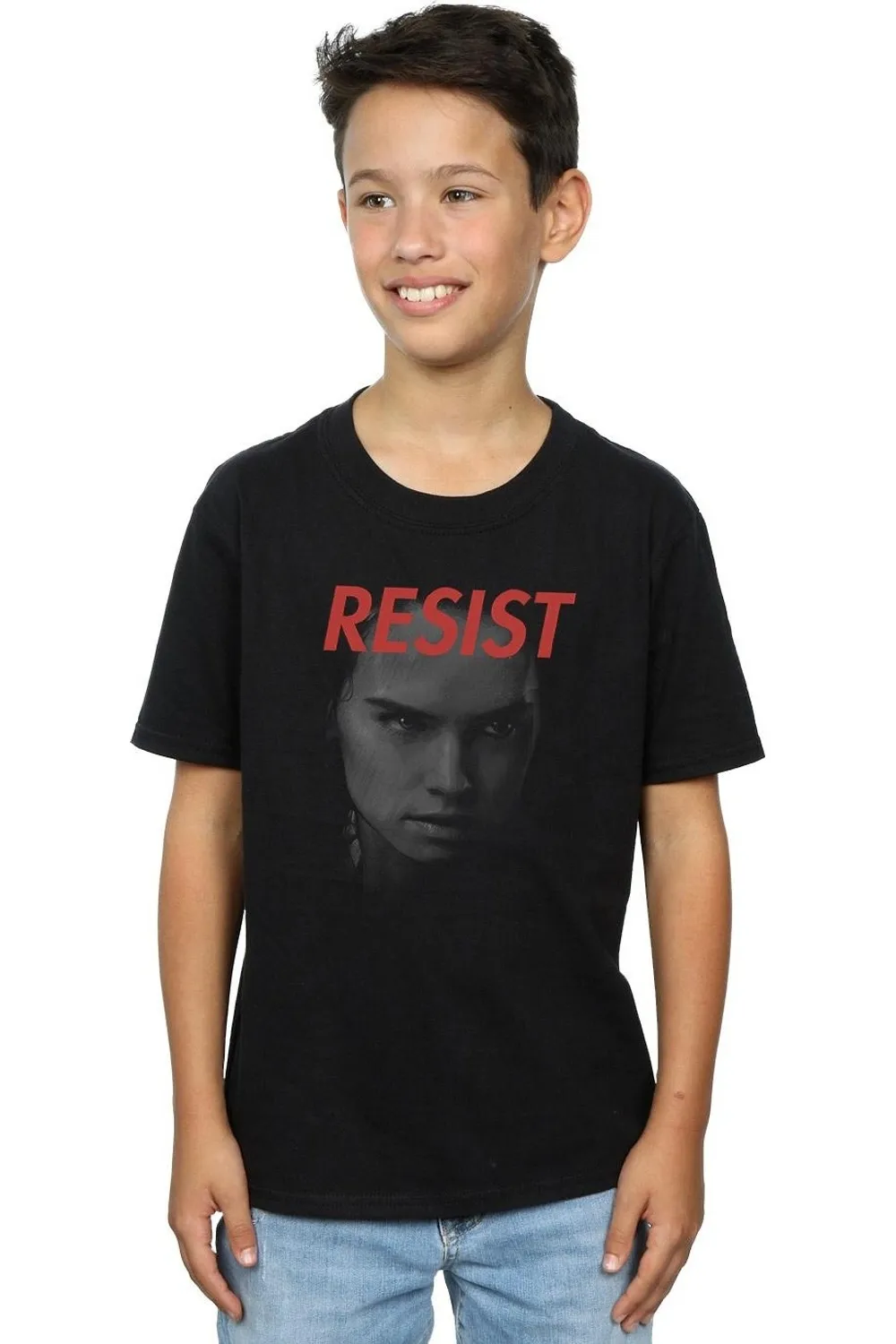 The Last Jedi Rey Face T-Shirt