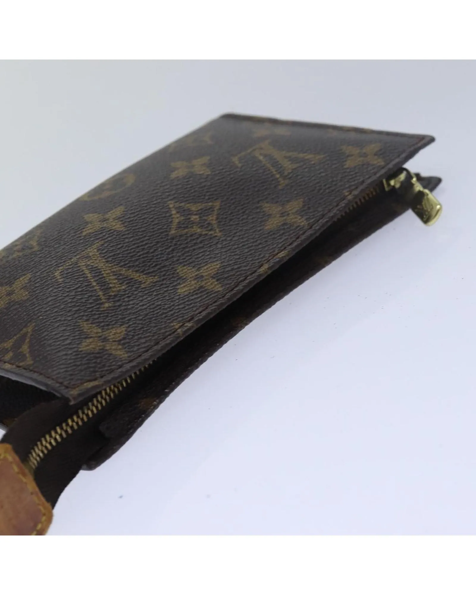 Preloved Monogram Canvas Pochette Cosmetic CasePouches 6 Preloved Monogram Canvas Pochette Cosmetic CasePouches