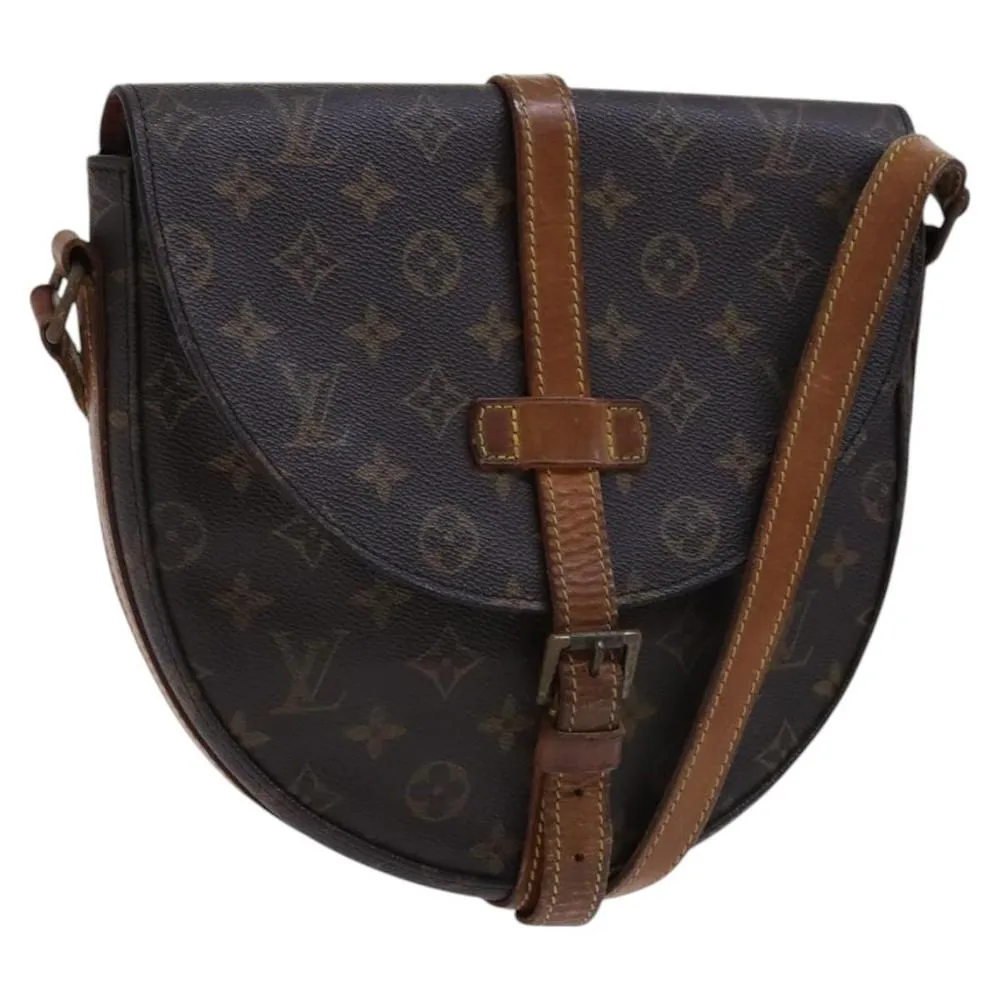 Preloved Adjustable Strap Bag with Buckle Closure- Monogram