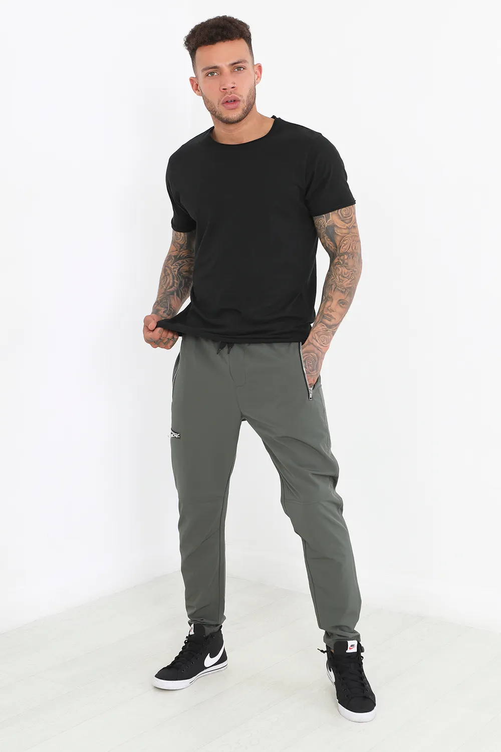 Elasticated Waist Utility Trousers 3 Elasticated Waist Utility Trousers