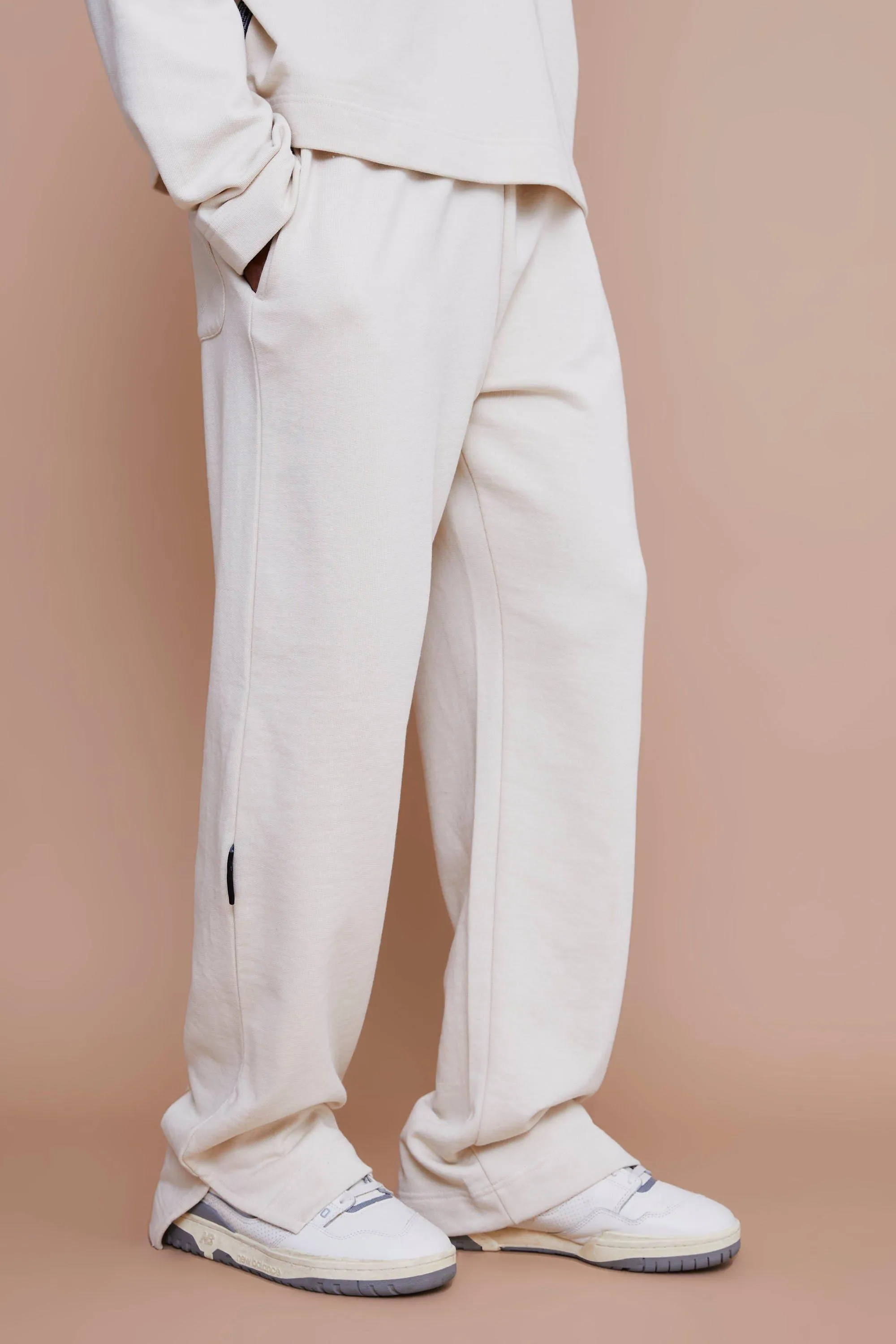 Relaxed Fit Split Hem Heavyweight Jogger 1 Relaxed Fit Split Hem Heavyweight Jogger