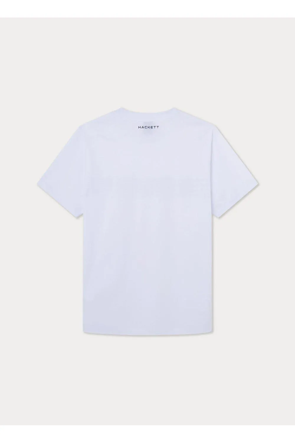 Hackett Sport Multi Logo Shirt Sleeve T-shirt White 2 Hackett Sport Multi Logo Shirt Sleeve T-shirt White