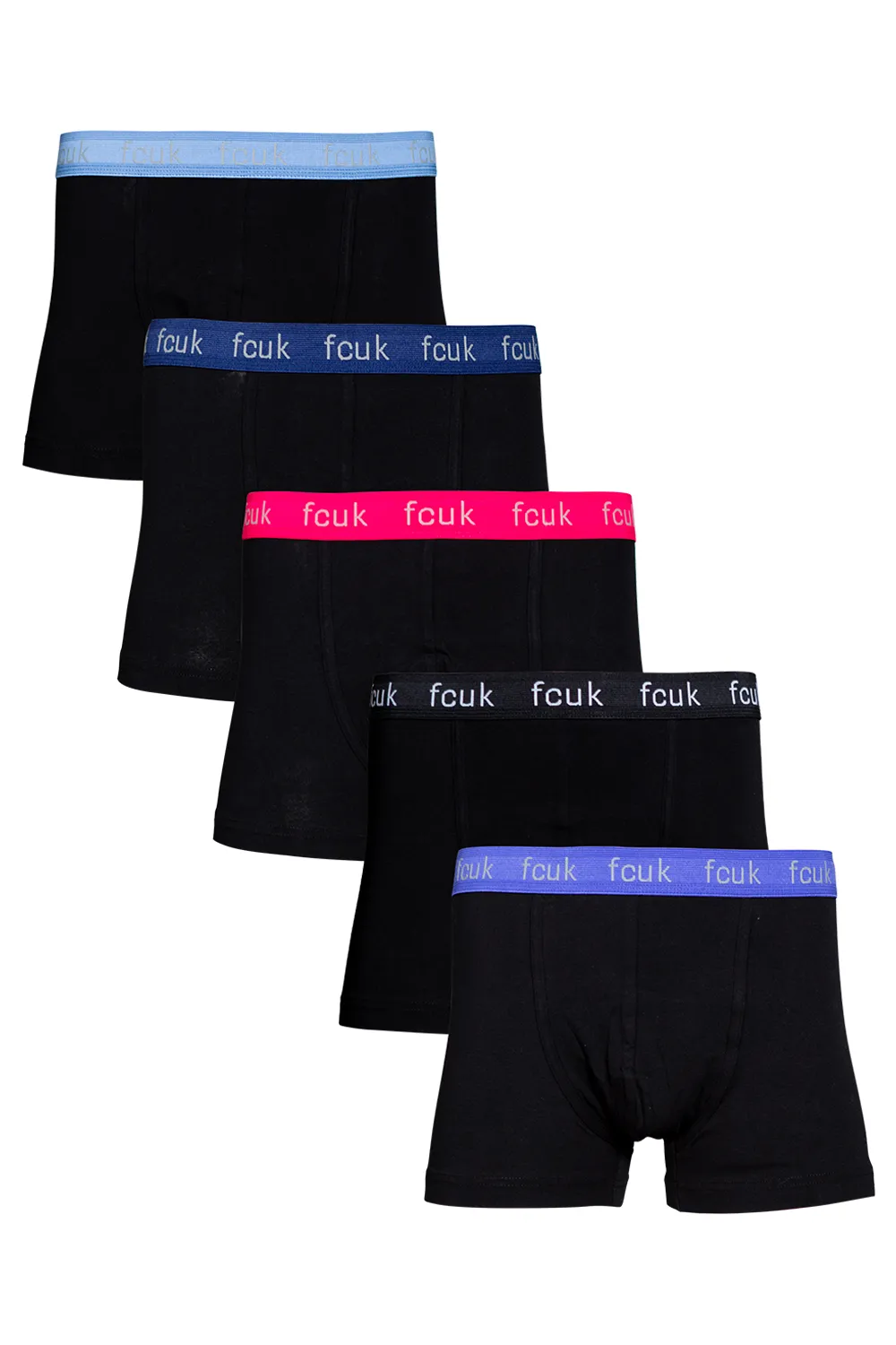 5 Pack FCUK Cotton Stretch Boxers
