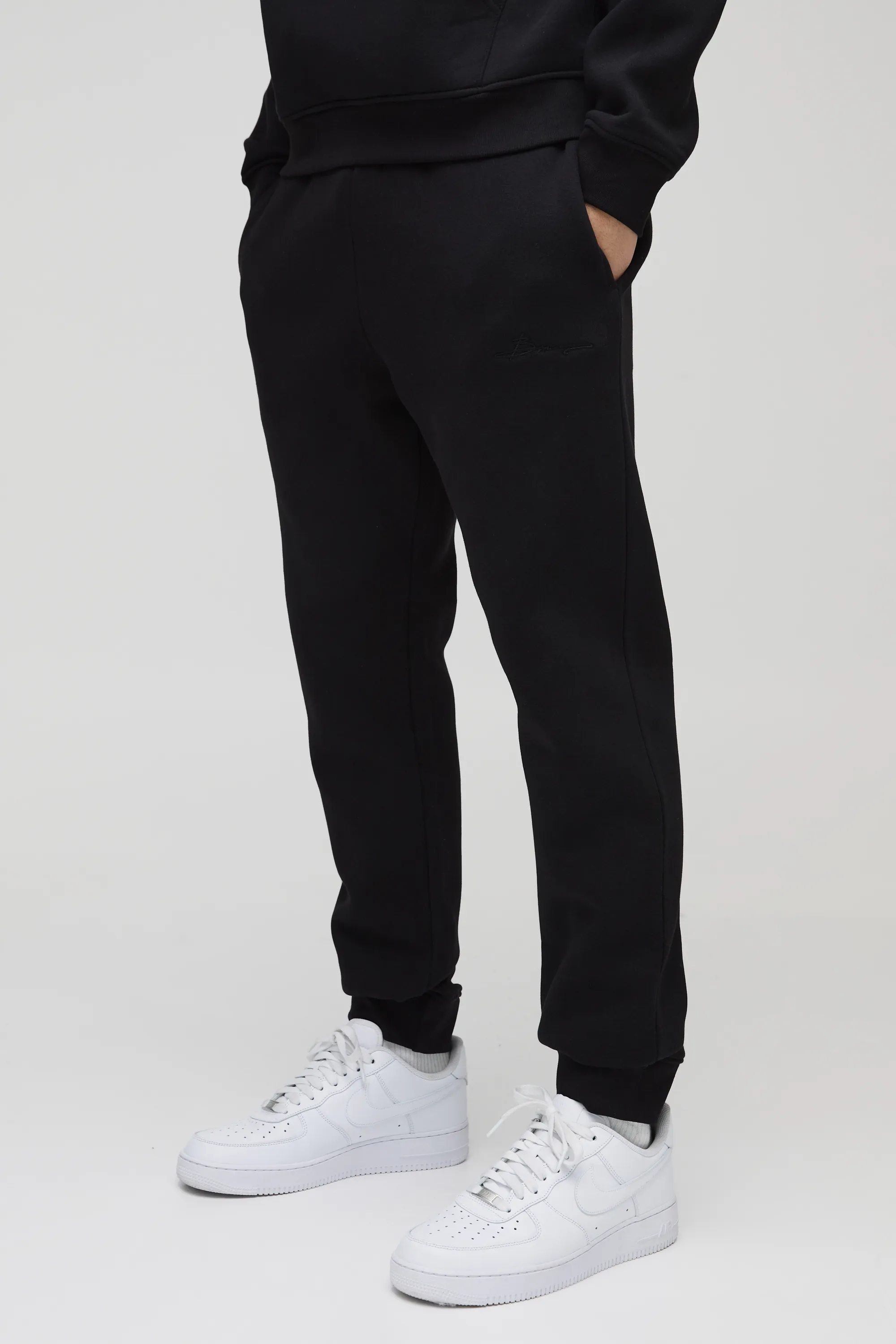 330GSM Regular Fit BM Signature Jogger
