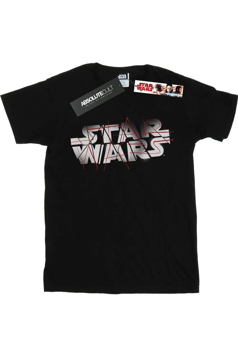 The Last Jedi Spray Logo Cotton T-Shirt 2 The Last Jedi Spray Logo Cotton T-Shirt