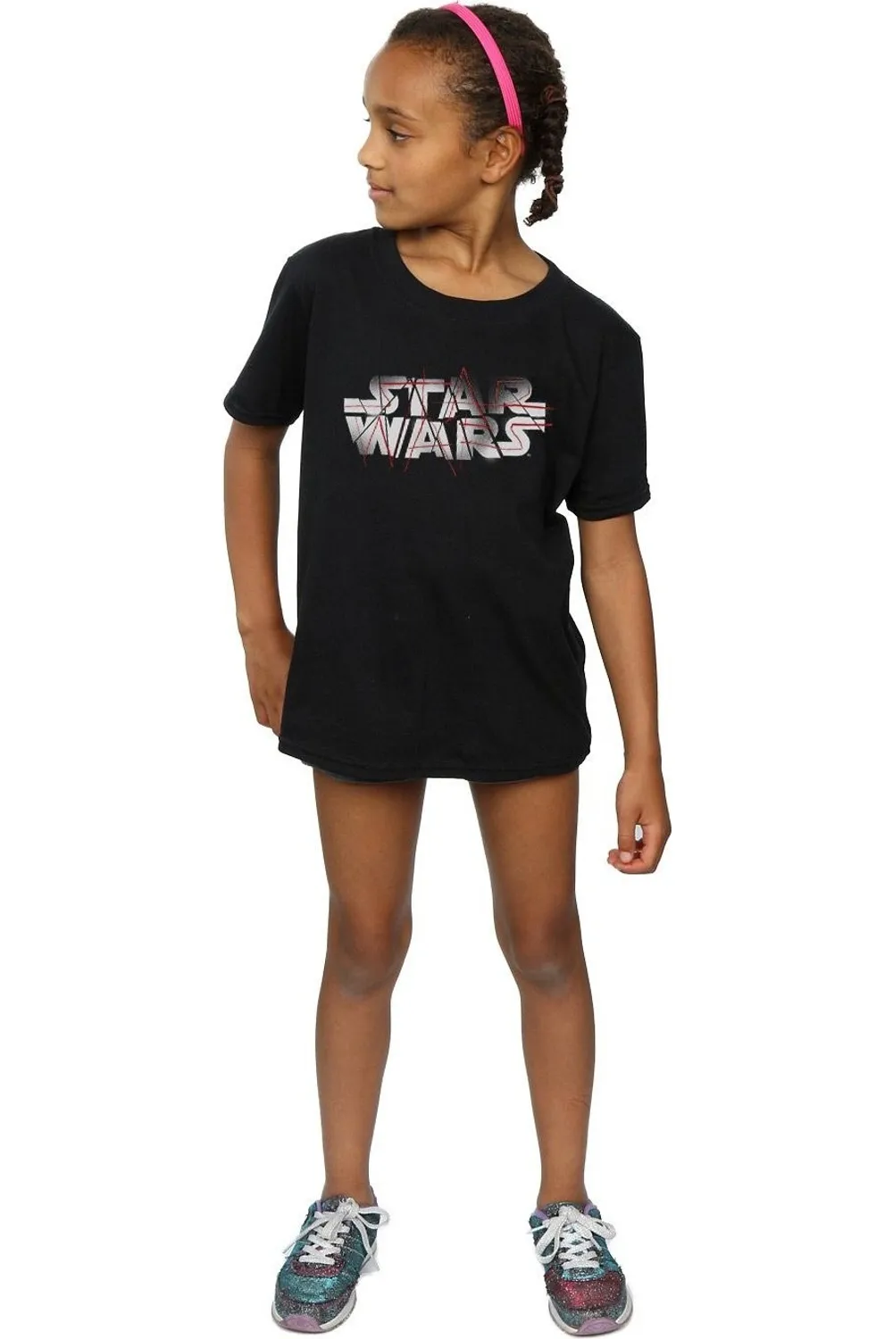 The Last Jedi Spray Logo Cotton T-Shirt 4 The Last Jedi Spray Logo Cotton T-Shirt