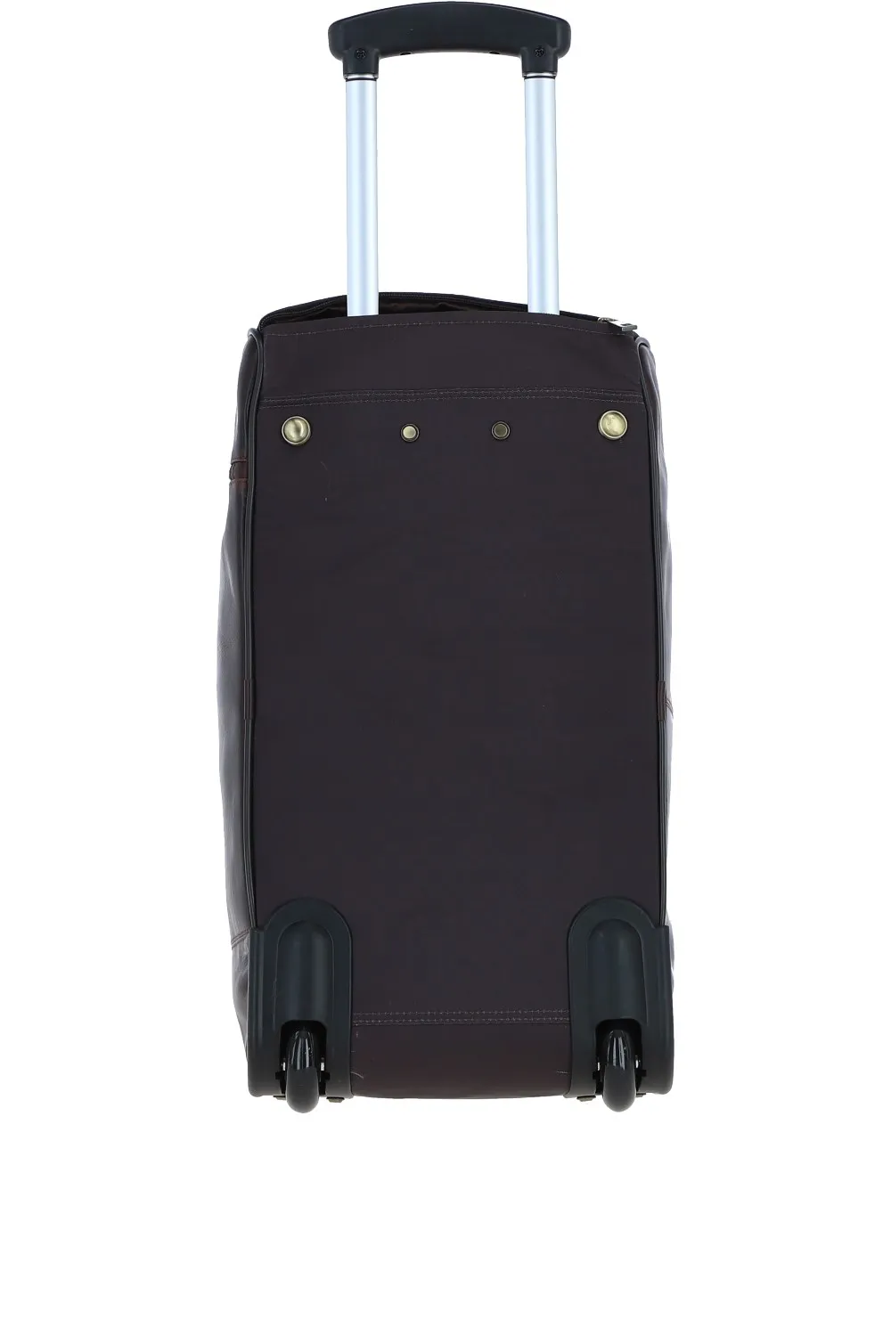 Luxurious Leather Wheeled Duffle Bag 6 Luxurious Leather Wheeled Duffle Bag