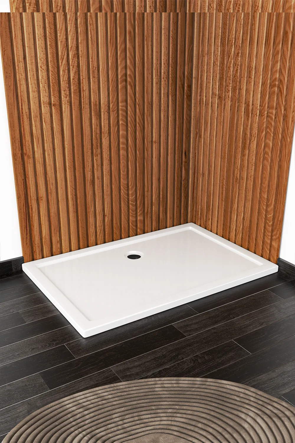 1200x800mm Rectangular Shower Tray White 2 1200x800mm Rectangular Shower Tray White