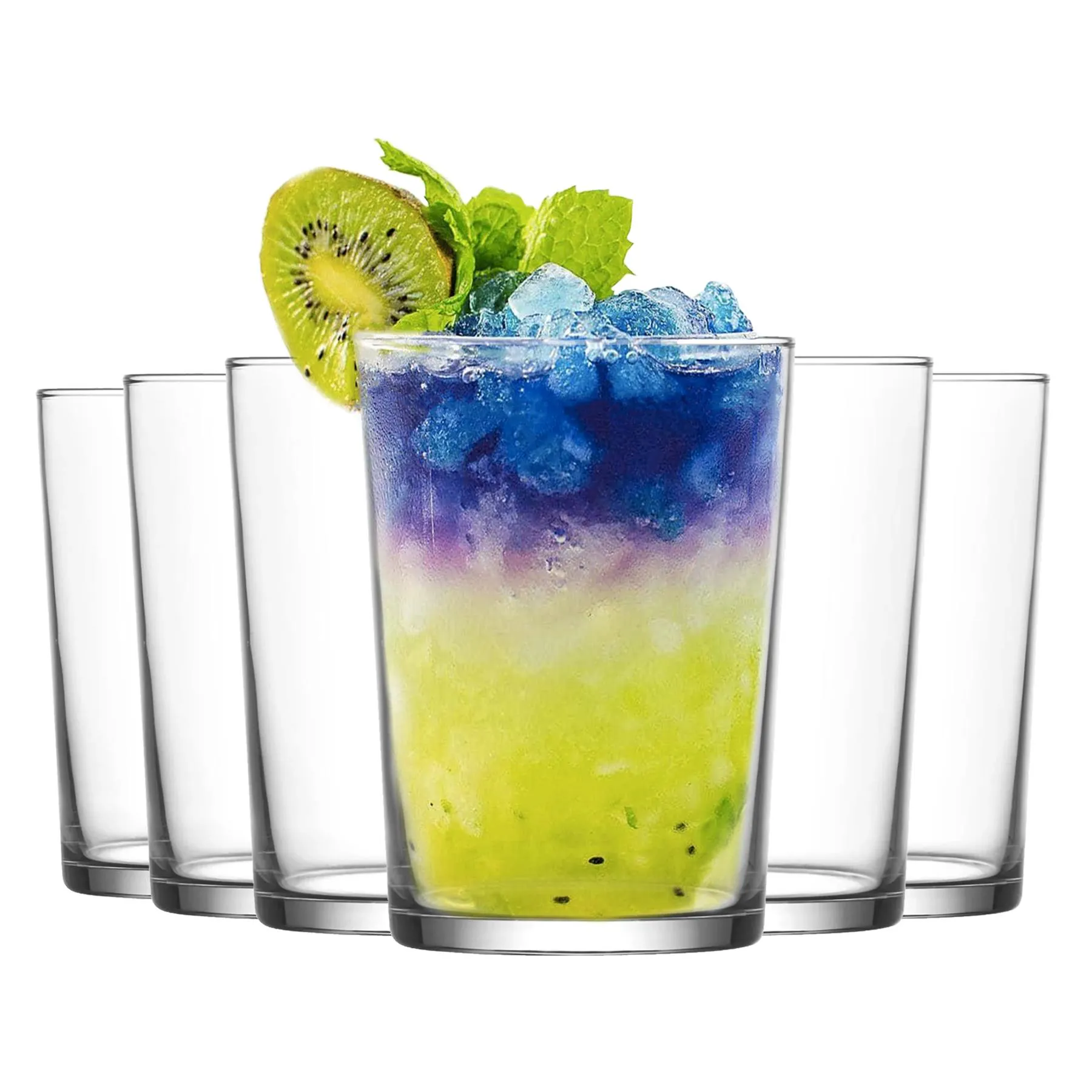 Bodega Highball Glasses - 520ml - Clear - Pack of 6