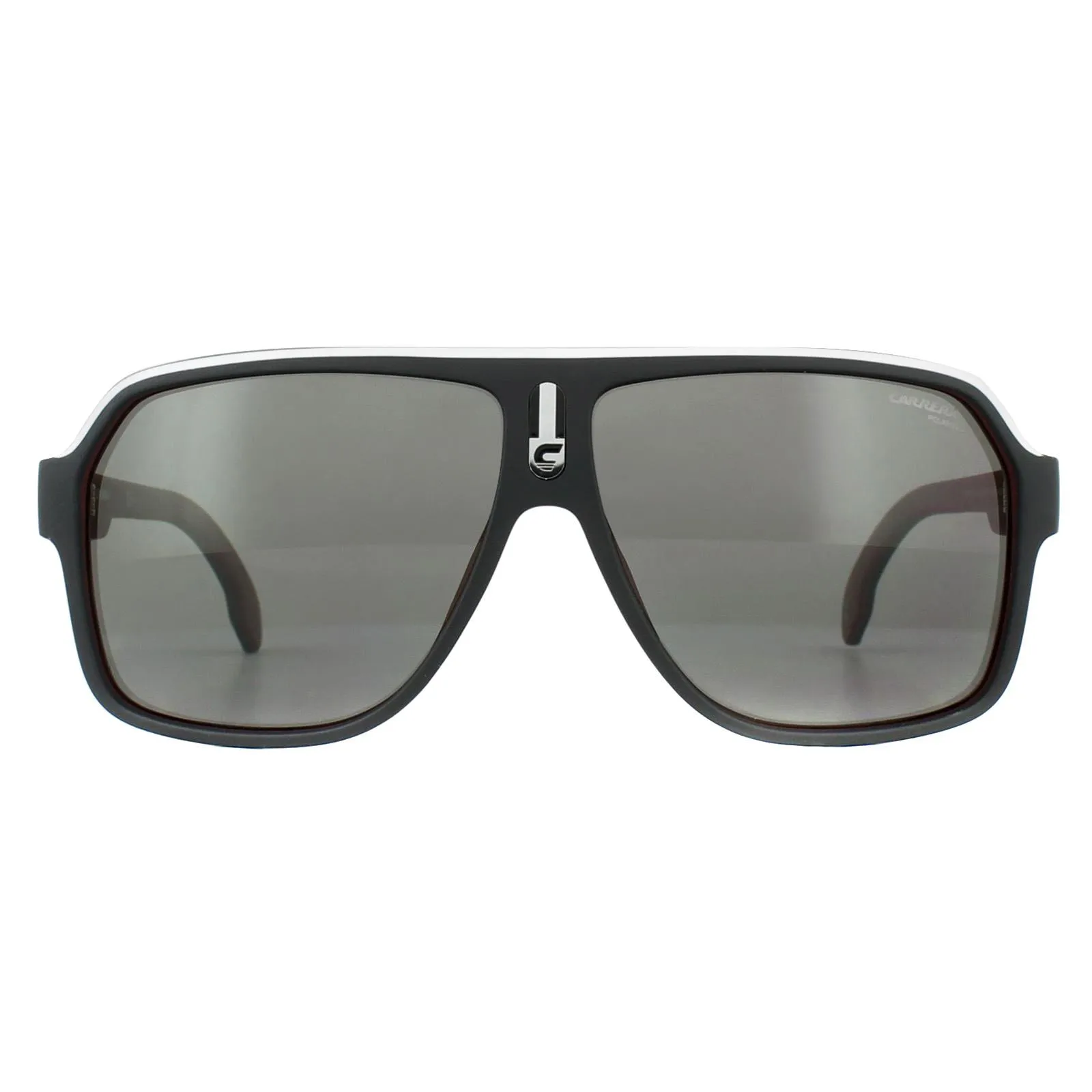 Rectangle Matte Black Blue Gradient Folding L778S Sunglasses