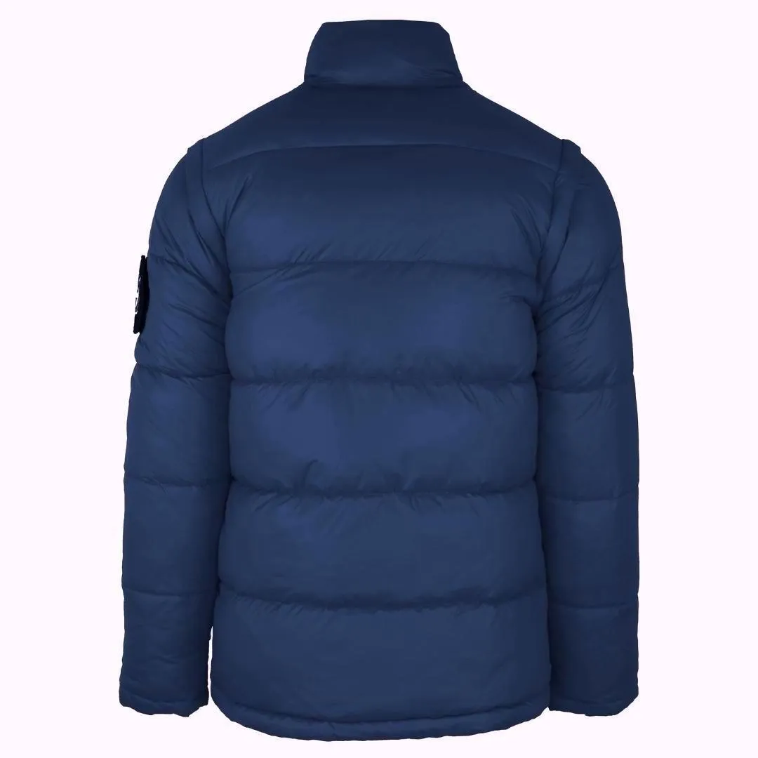 Sport Vertical Logo Padded Navy Jacket 2 Sport Vertical Logo Padded Navy Jacket