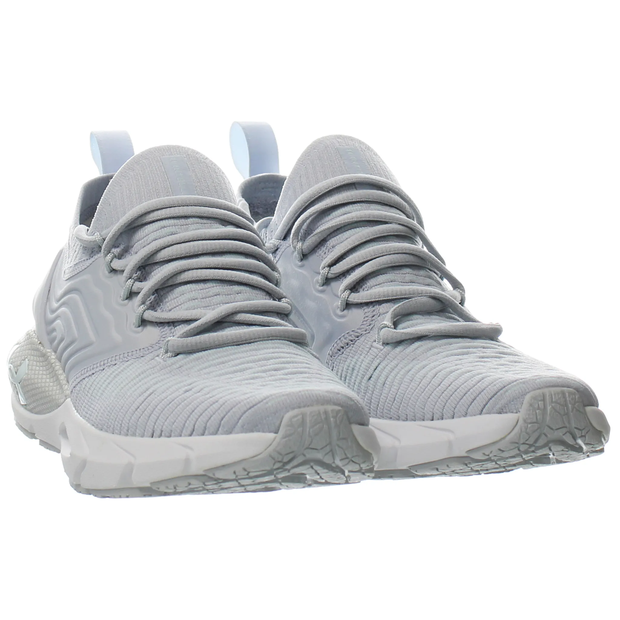 HOVR Phantom 2 Lace-Up Silver Synthetic Running Trainers 2 HOVR Phantom 2 Lace-Up Silver Synthetic Running Trainers