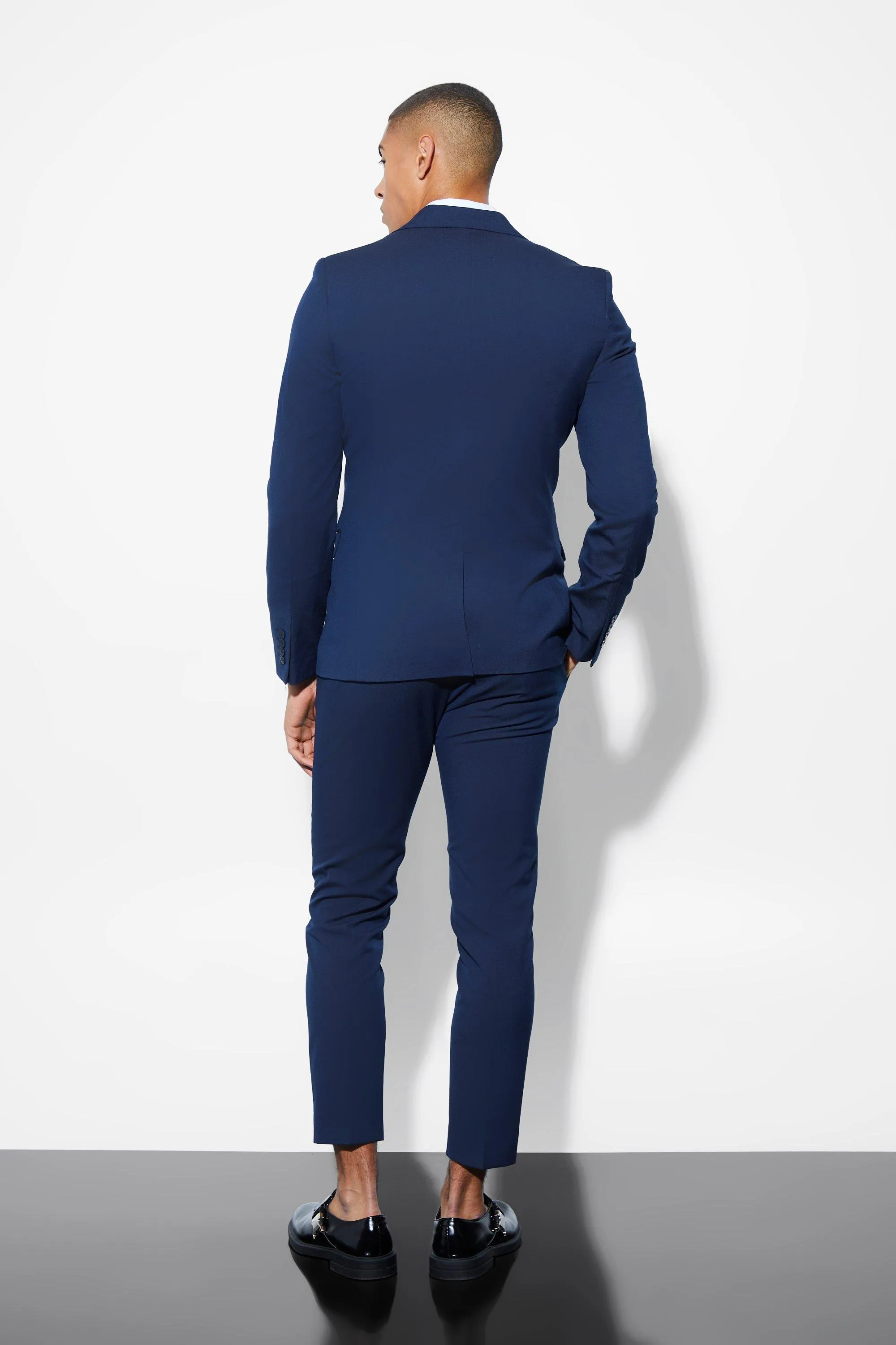 Skinny Single Breasted Suit Jacket 2 Skinny Single Breasted Suit Jacket