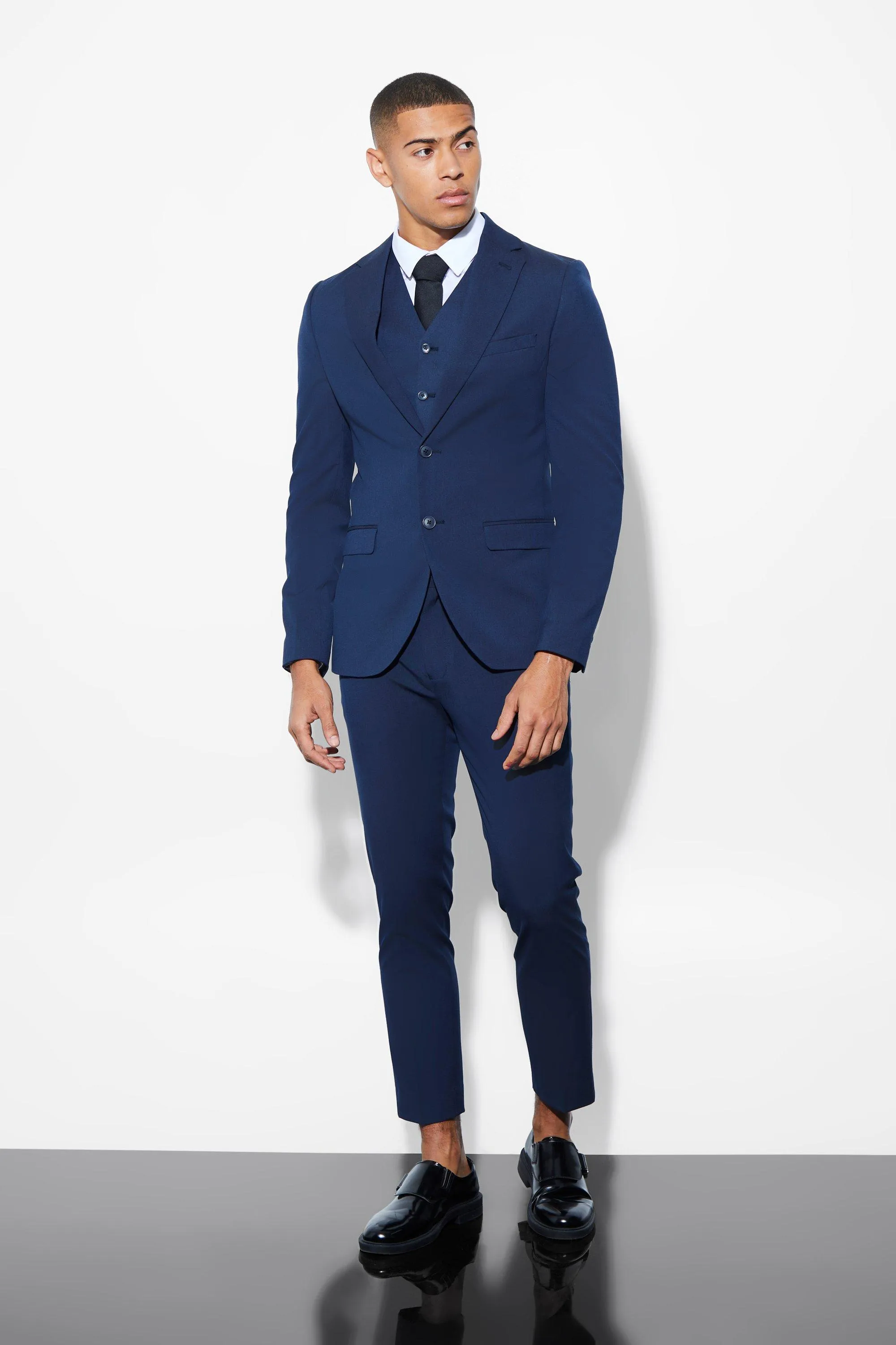 Skinny Single Breasted Suit Jacket 4 Skinny Single Breasted Suit Jacket