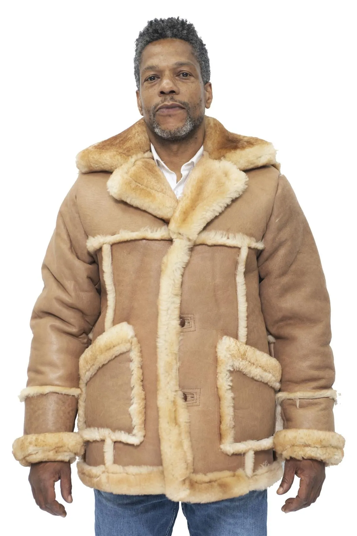 Designer Winter Sheepskin Fur Coat-Leominster