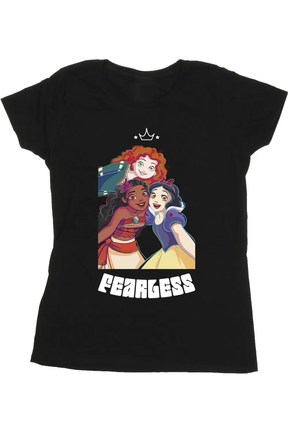 Princess Fearless Cotton T-Shirt 2 Princess Fearless Cotton T-Shirt