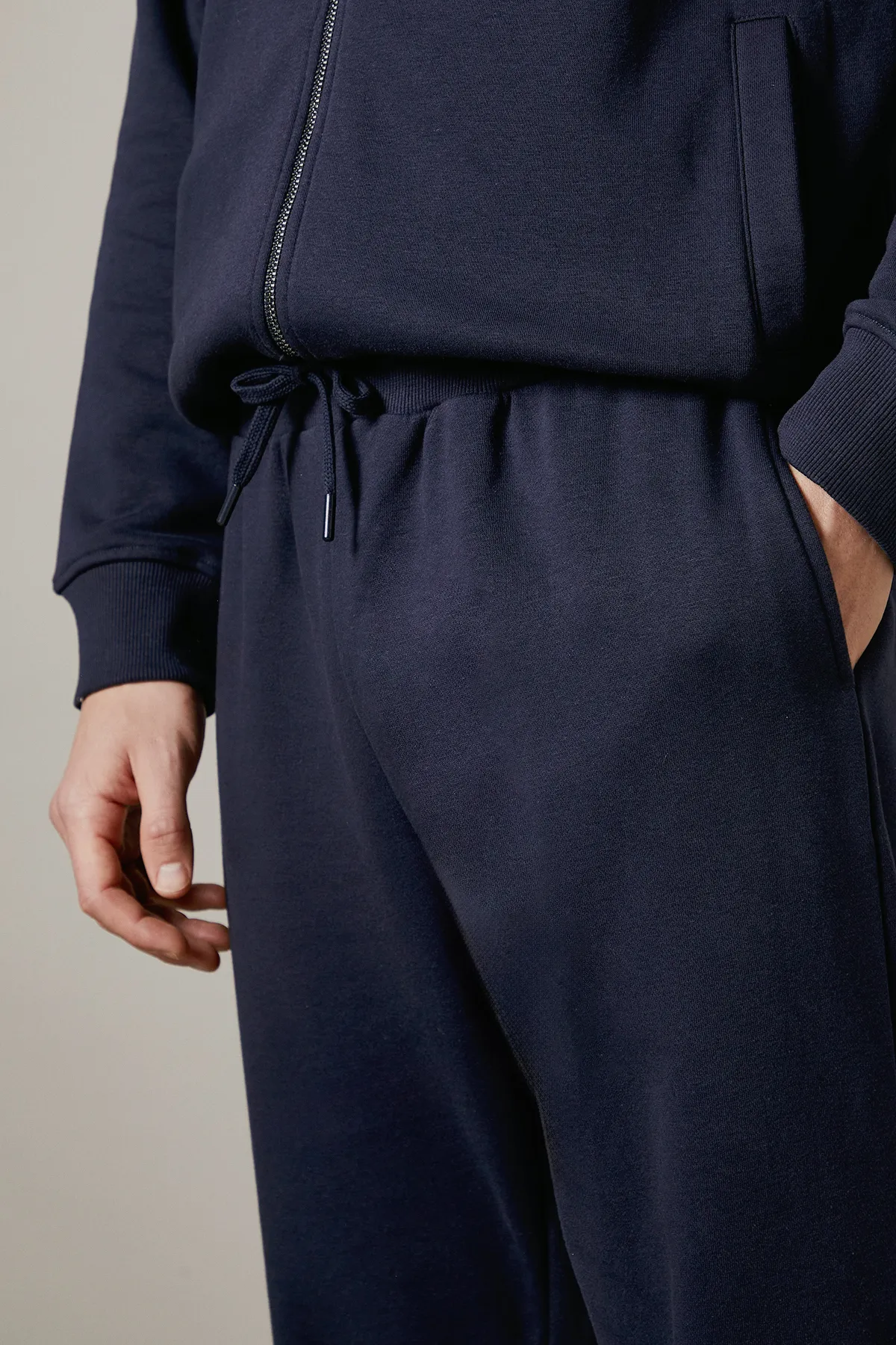 Navy Jersey Joggers 4 Navy Jersey Joggers