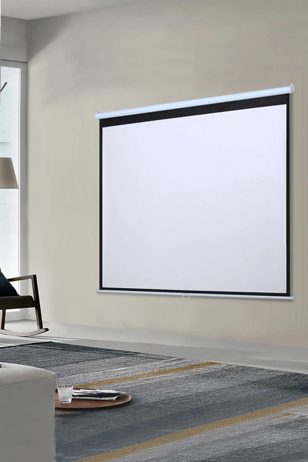 92 Manual Wall/Ceiling Mounted Projector Screen 1 92 Manual Wall/Ceiling Mounted Projector Screen