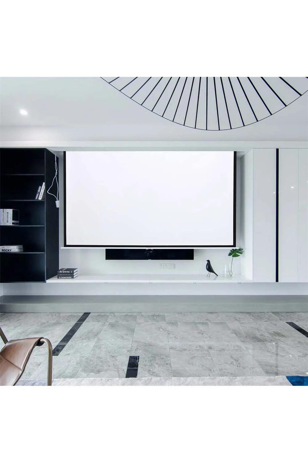92 Manual Wall/Ceiling Mounted Projector Screen 4 92 Manual Wall/Ceiling Mounted Projector Screen