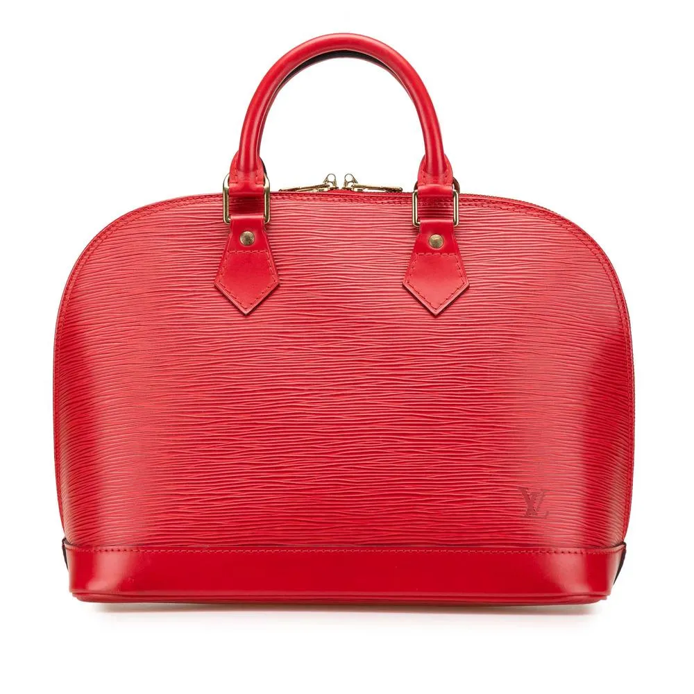 Preloved Alma Handbag Structured Design Women