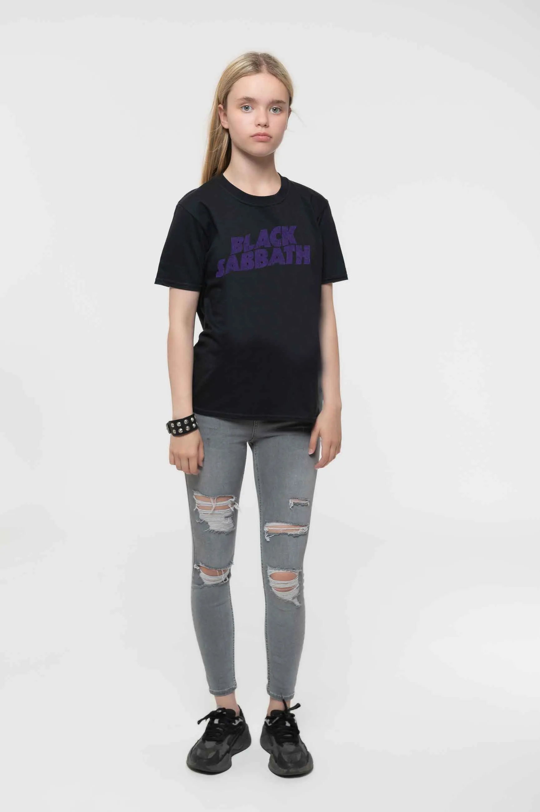 Wavy Logo Heather T Shirt 2 Wavy Logo Heather T Shirt