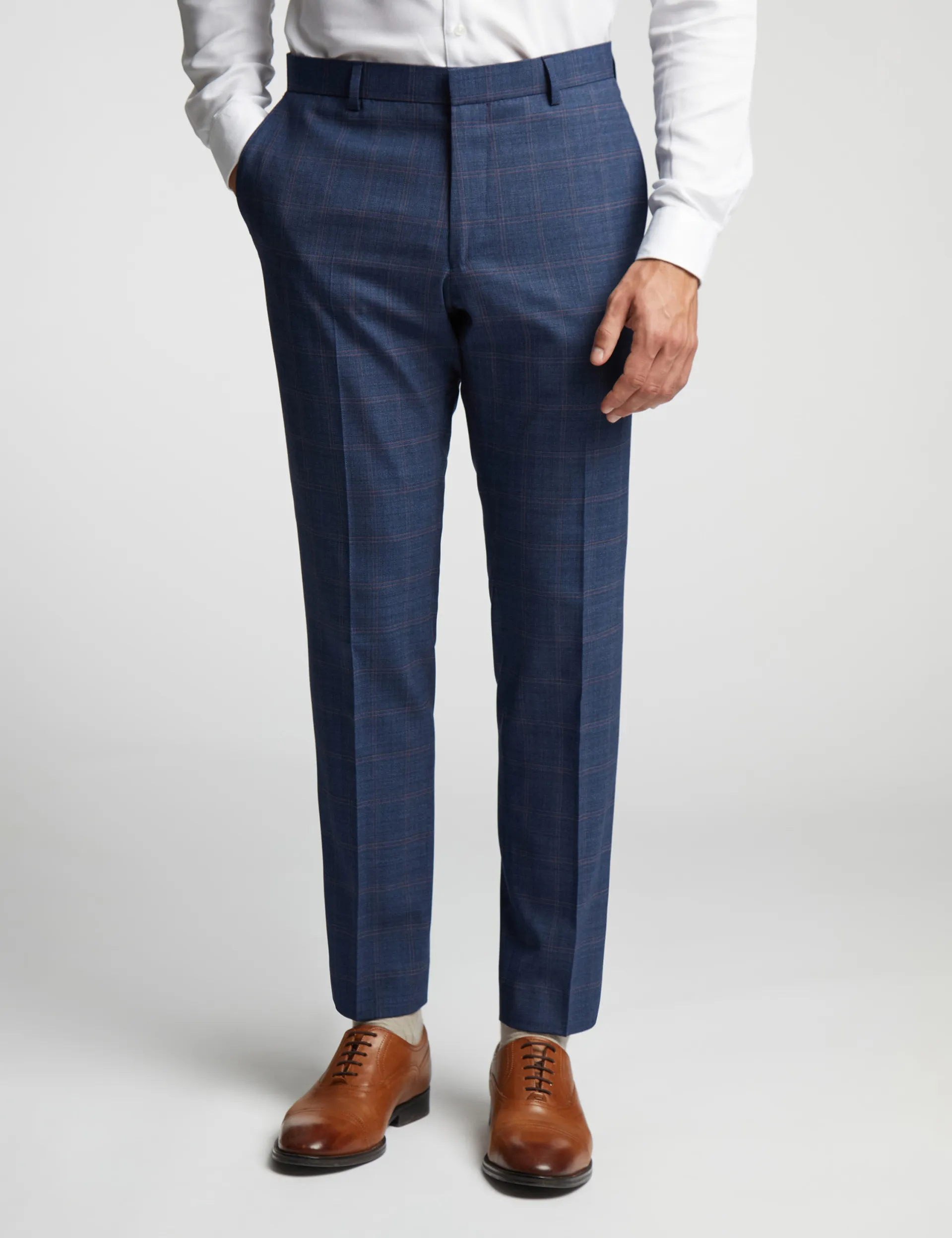 Brahe Checked Slim Trouser