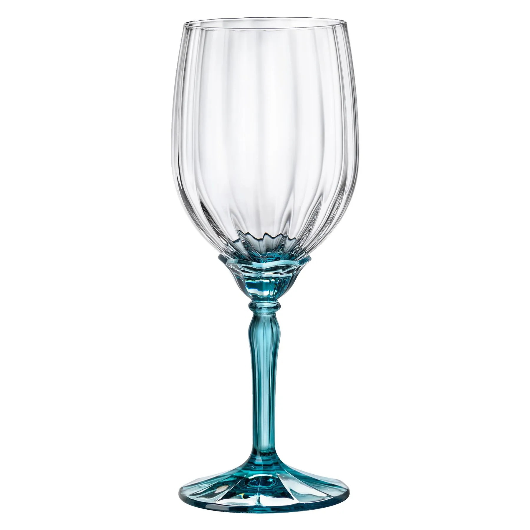 Florian White Wine Glasses - 380ml - Blue - Pack of 12 4 Florian White Wine Glasses - 380ml - Blue - Pack of 12