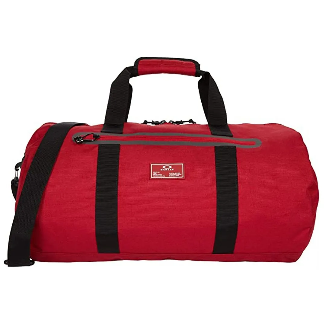 Adjustable Straps Red College Duffel Bag